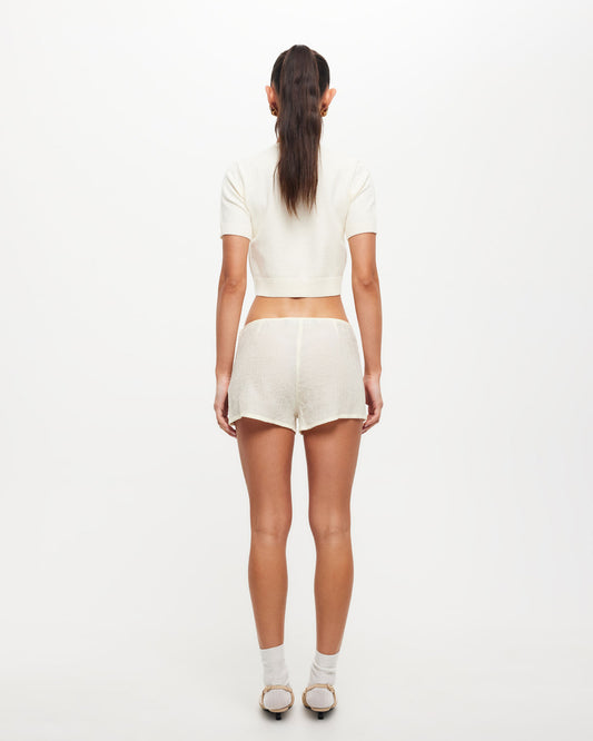 Pure Top in Ivory IVORY