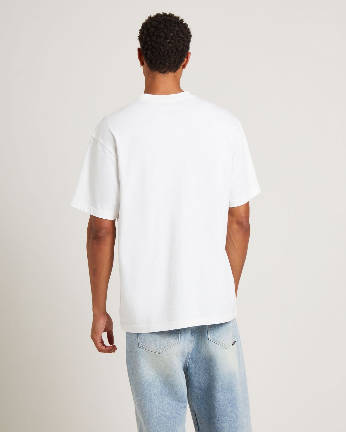 Bulls VS Jazz Short Sleeve T-Shirt in Vintage White