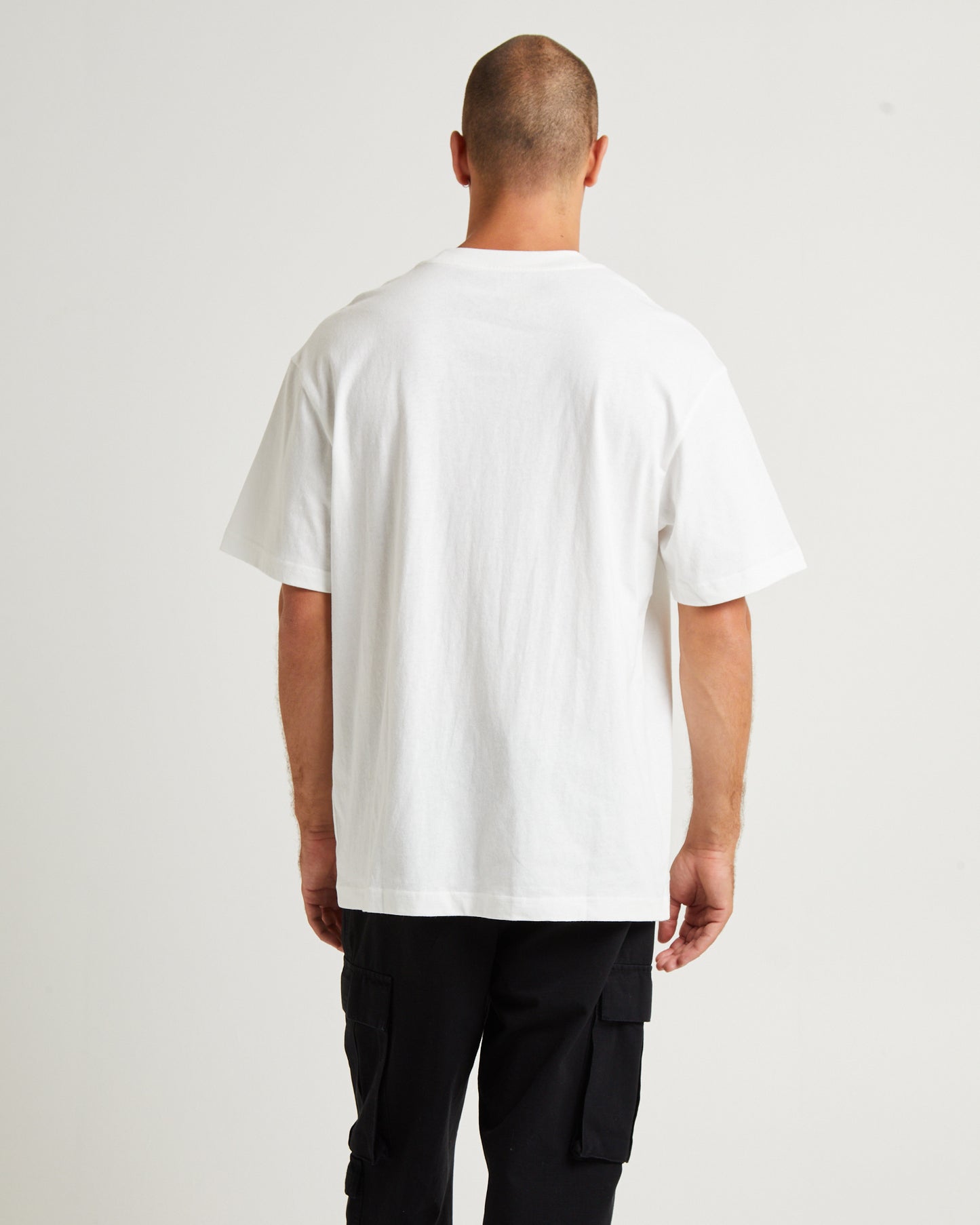 Brush Off 2.0 Hornets Short Sleeve T-Shirt Vintage White