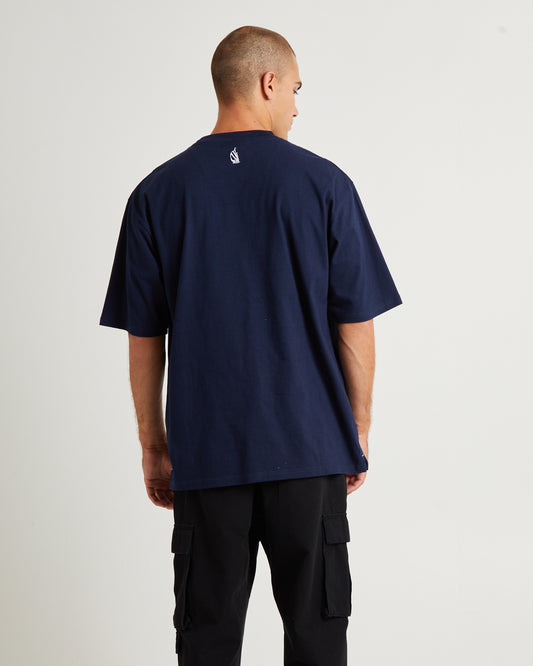 Omega Short Sleeve T-Shirt Navy NAVY