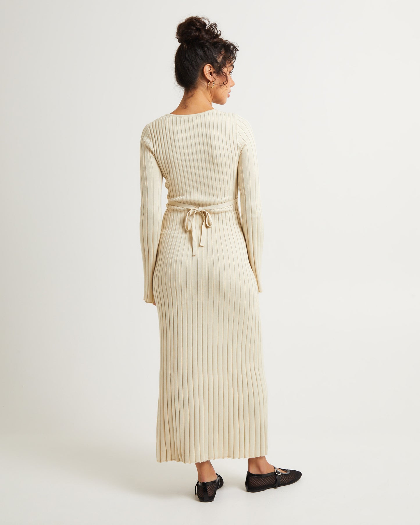 Sophie Long Sleeve Rib Knit Dress