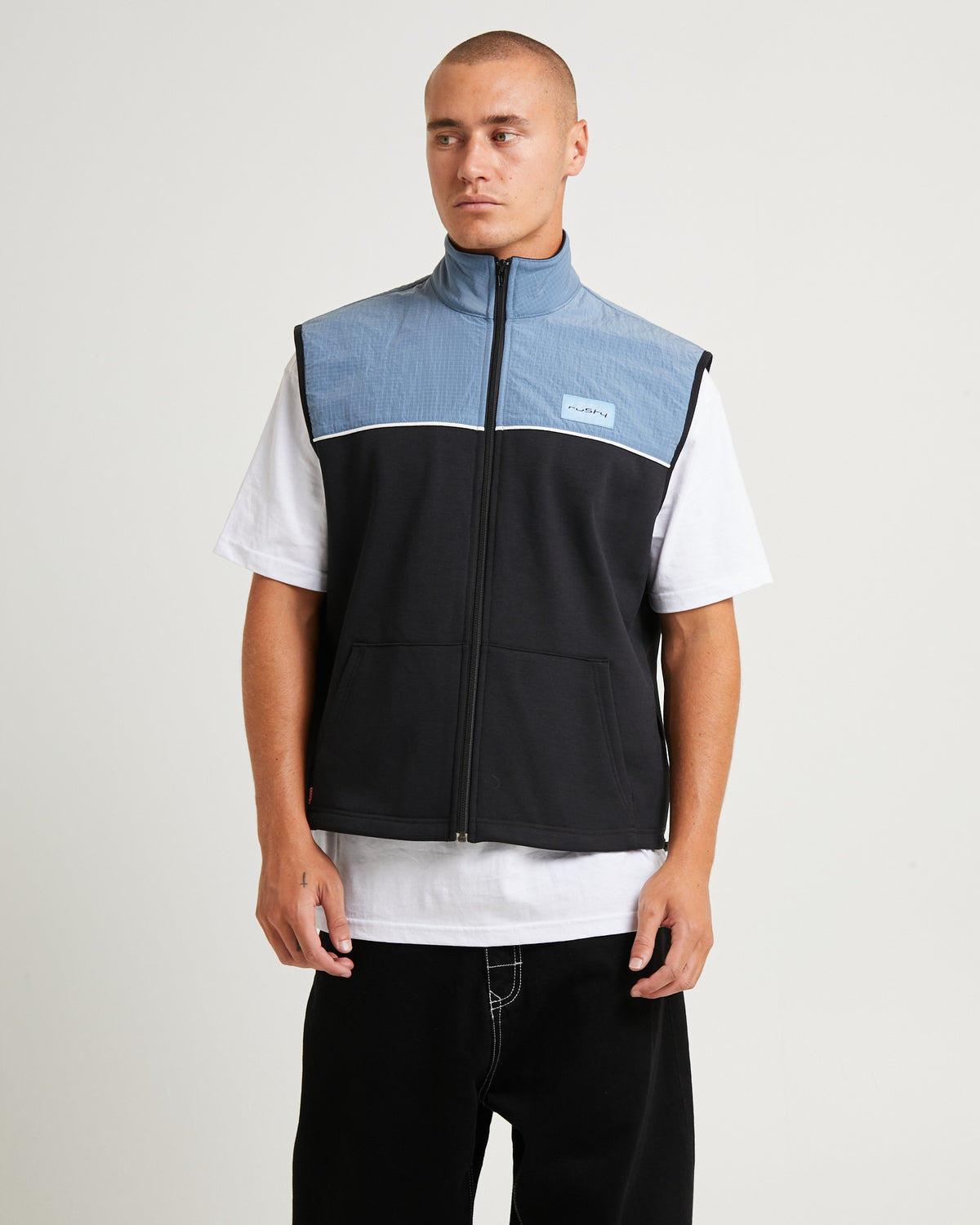 Tekkers Unisex Fleece Vest Coal COAL