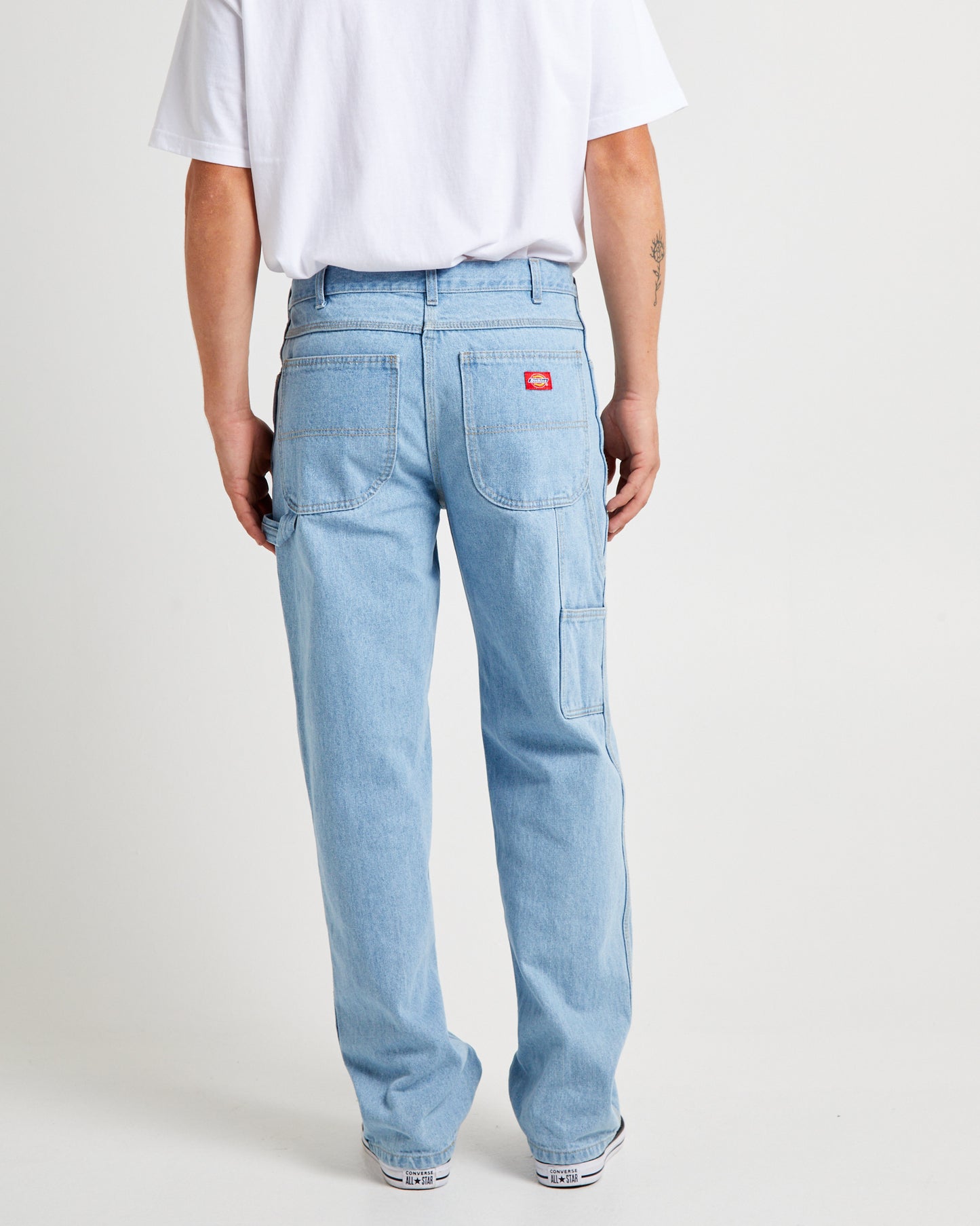 Relaxed Fit Carpenter Denim Jeans Light