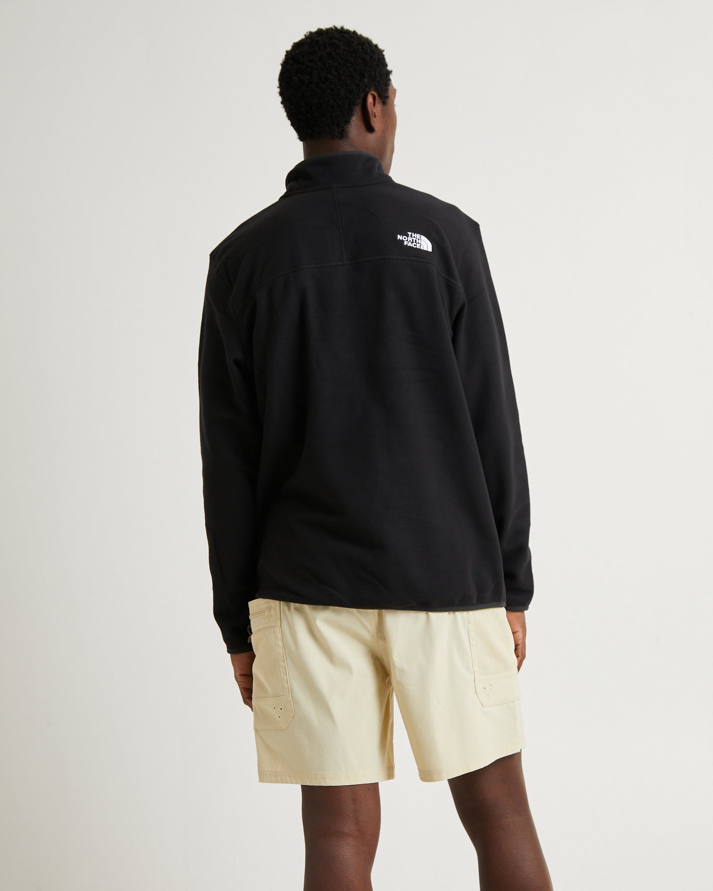 100 Glacier 1/4 Zip Jumper Black