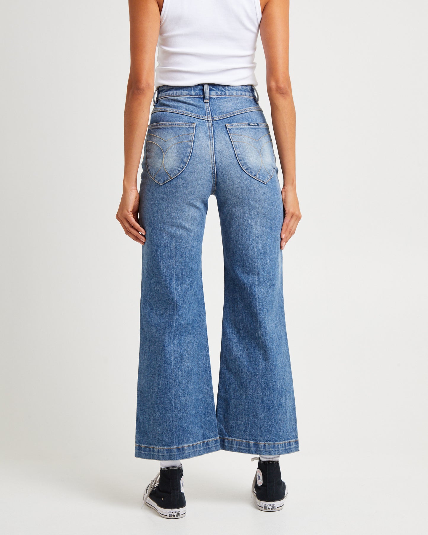 Sailor Pisces Denim Jeans Dark Vintage