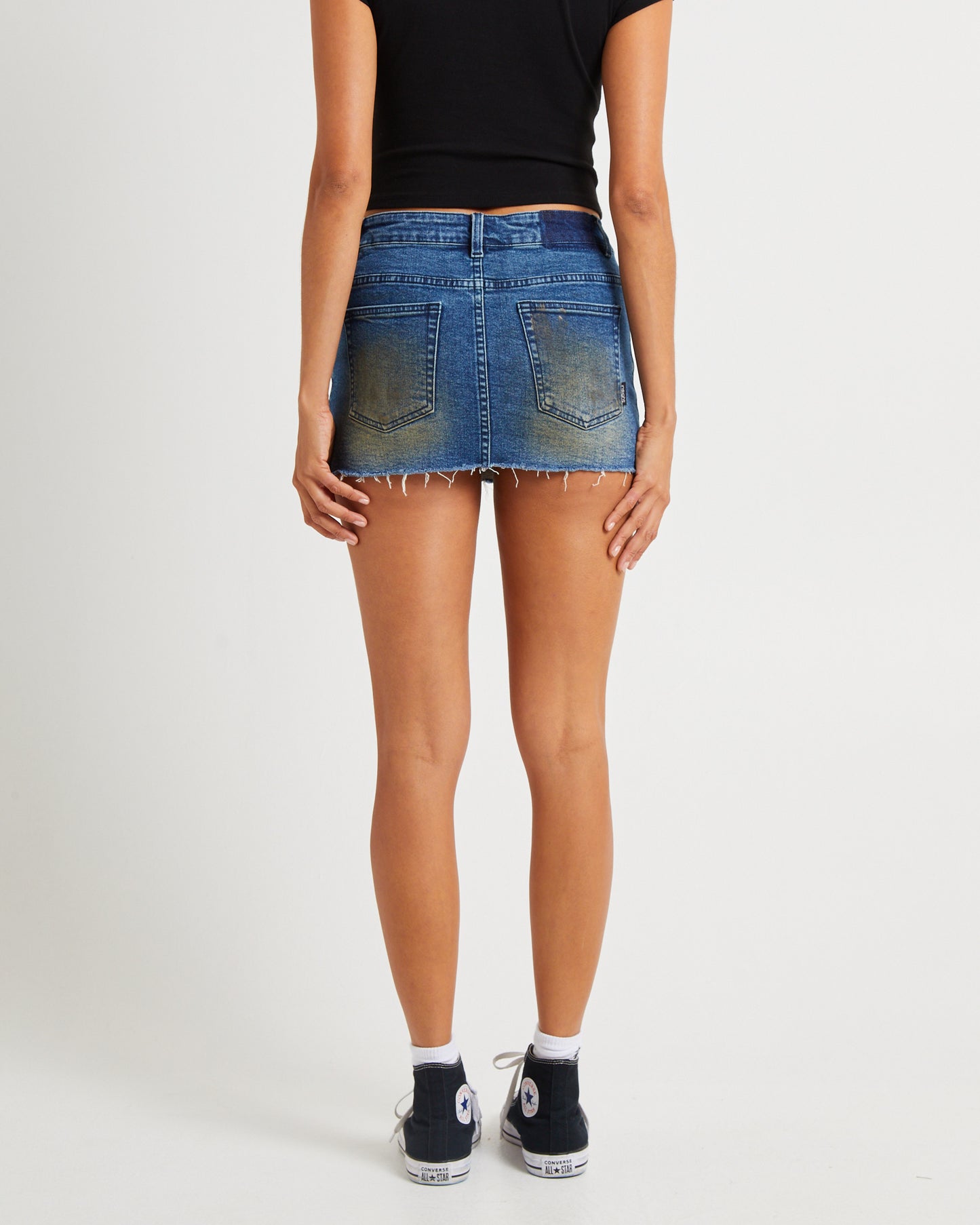 Niche Denim Mini Skirt