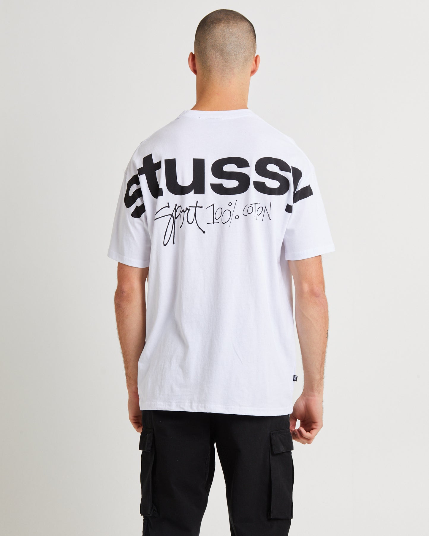 Sport 100 Short Sleeve T-Shirt Washed White