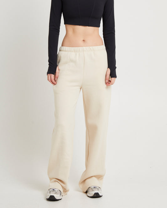 Subtitled Straight Leg Trackpants OAT
