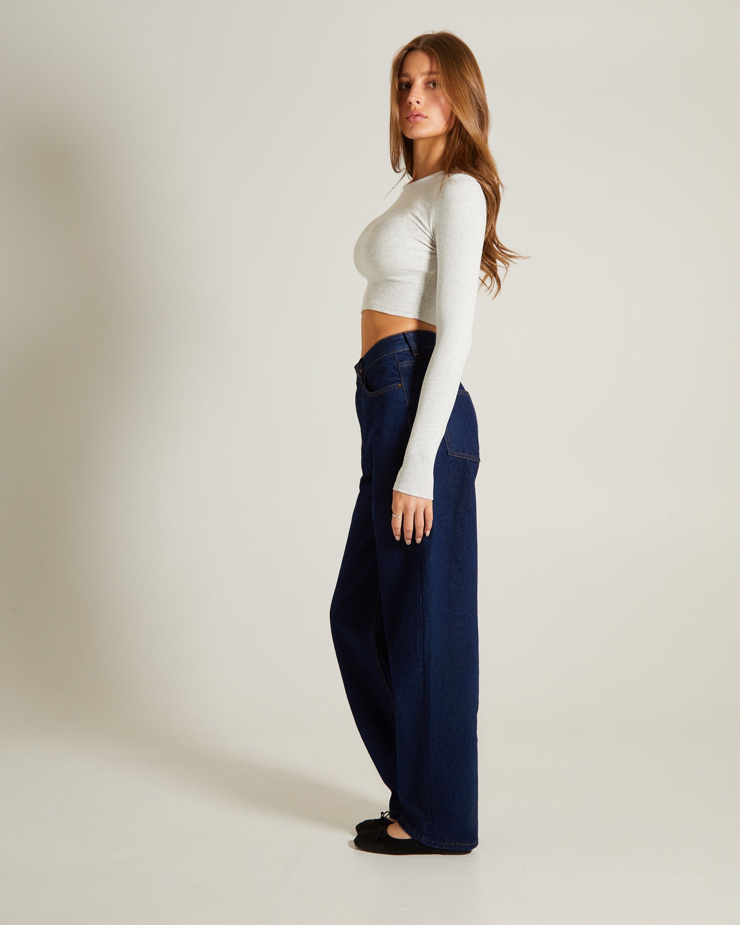 Long Sleeve Crop Top