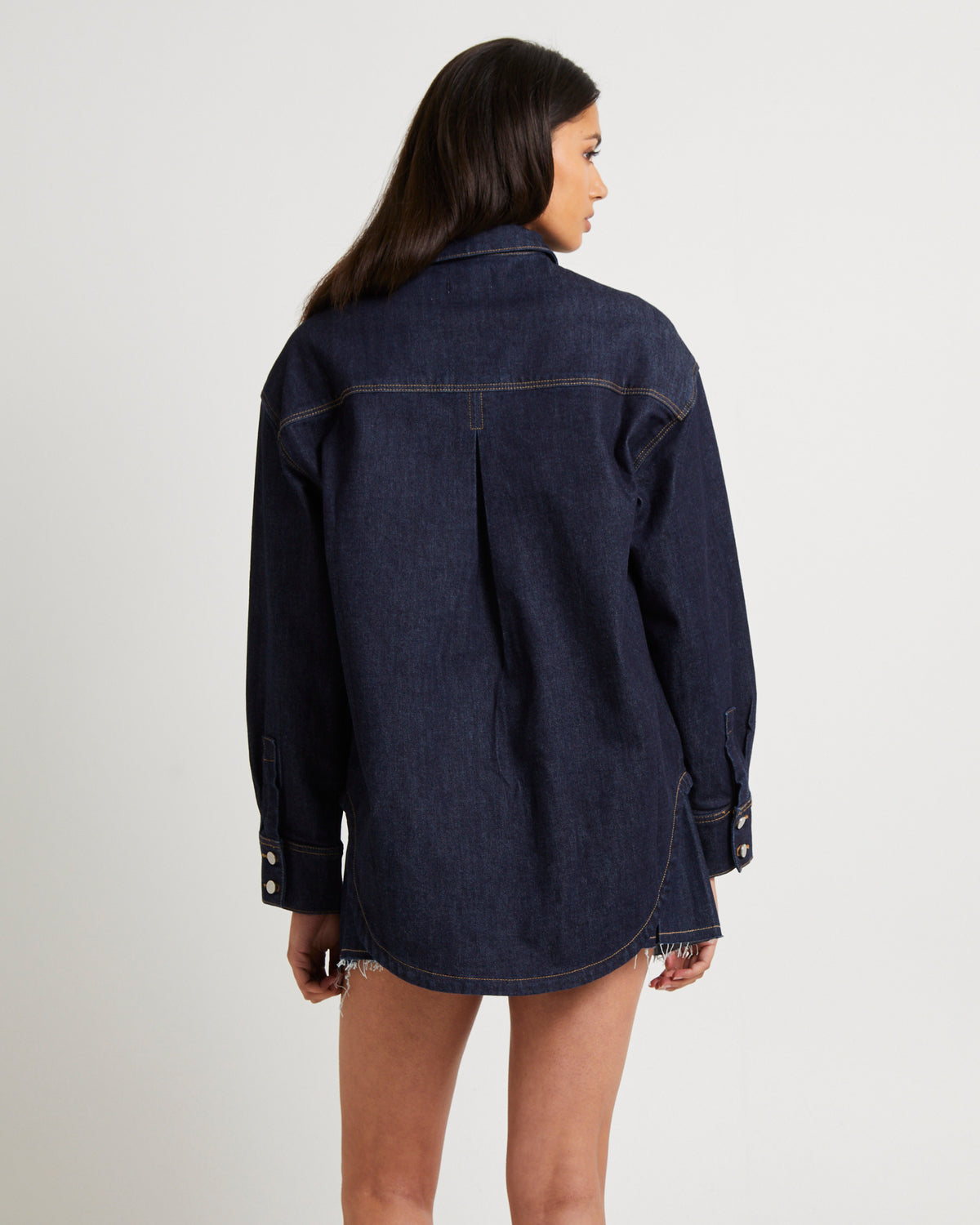 Denim Shacket Lila LILA