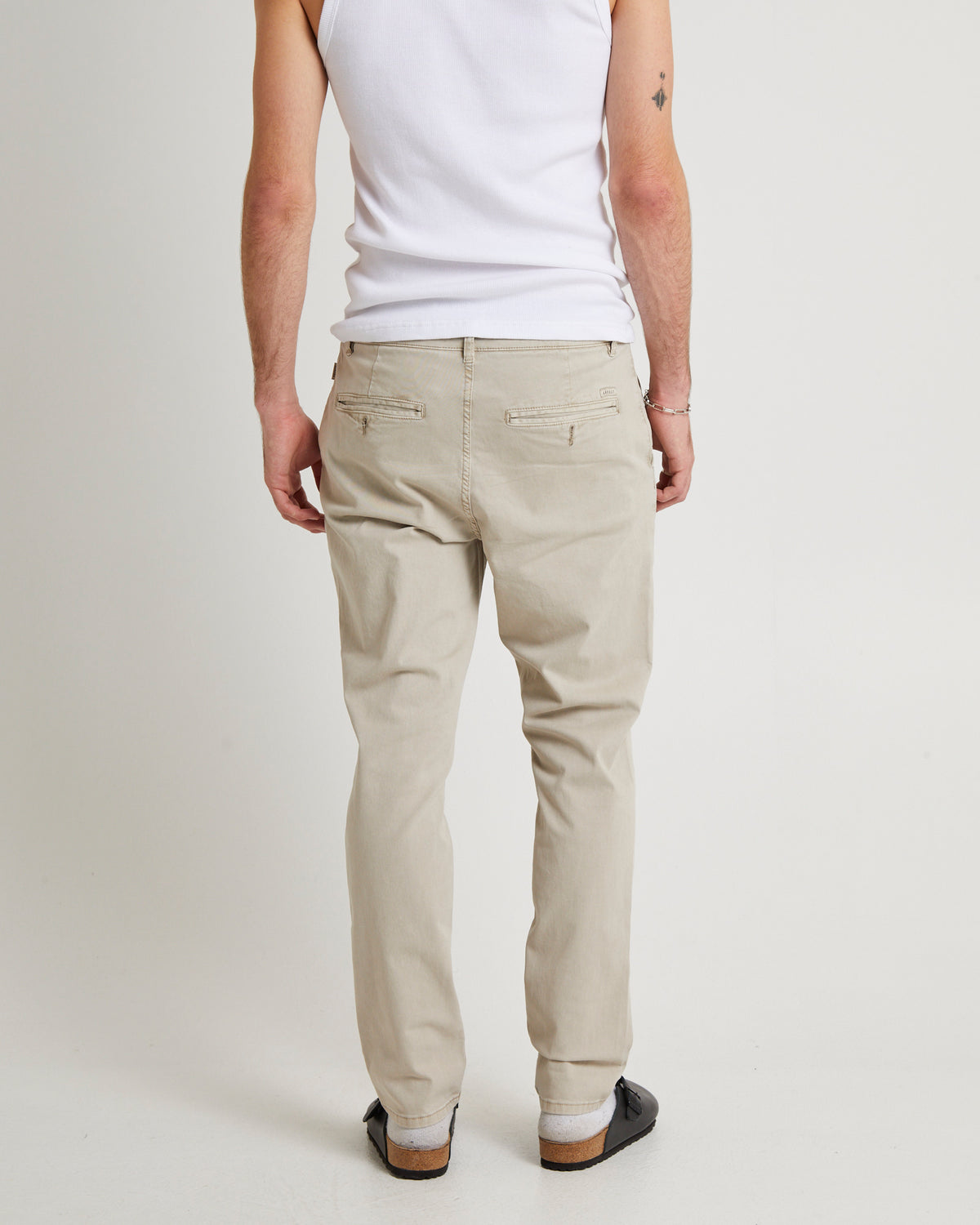 Preston Slim Chino Pants Bone