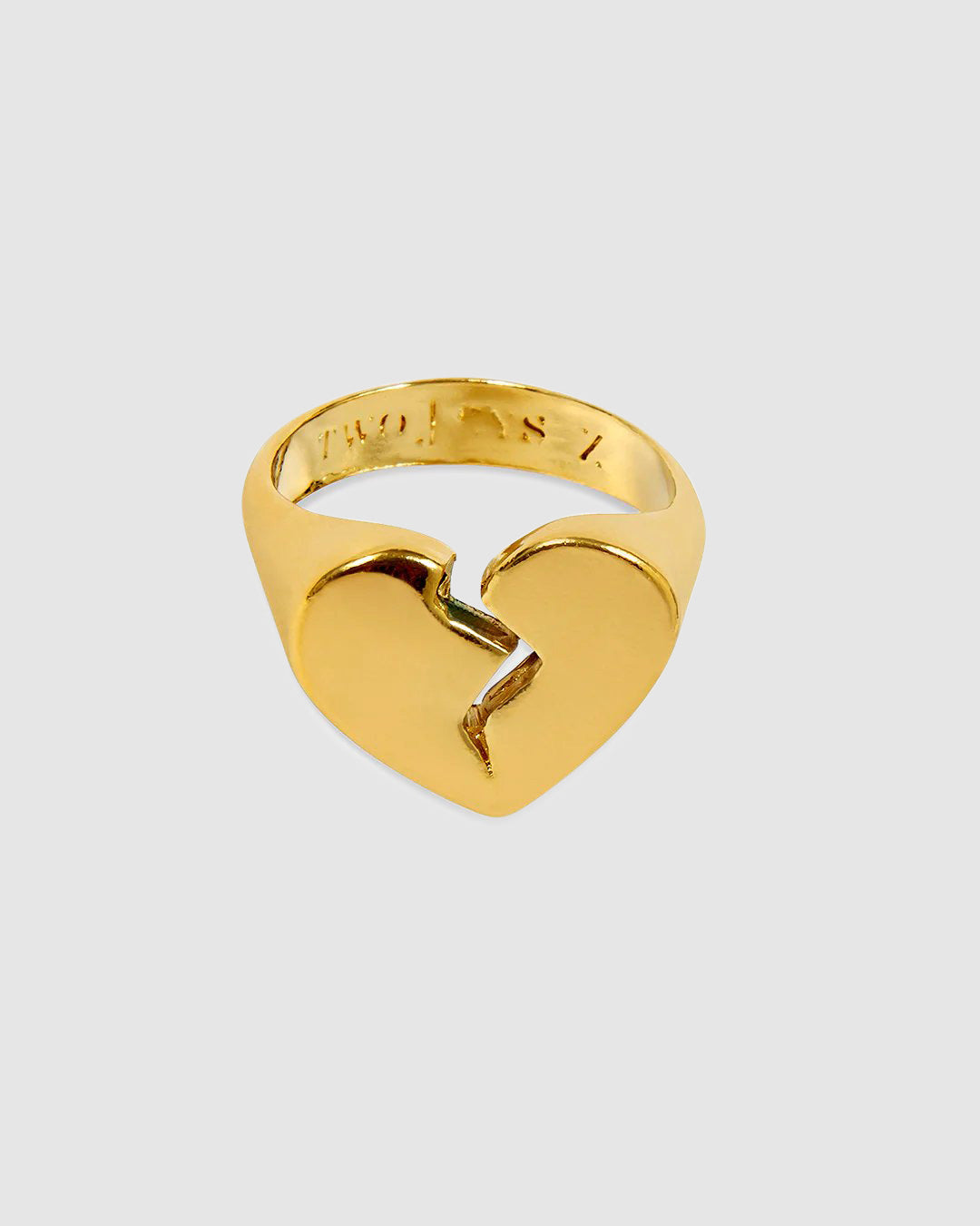 Broken Heart Ring Gold
