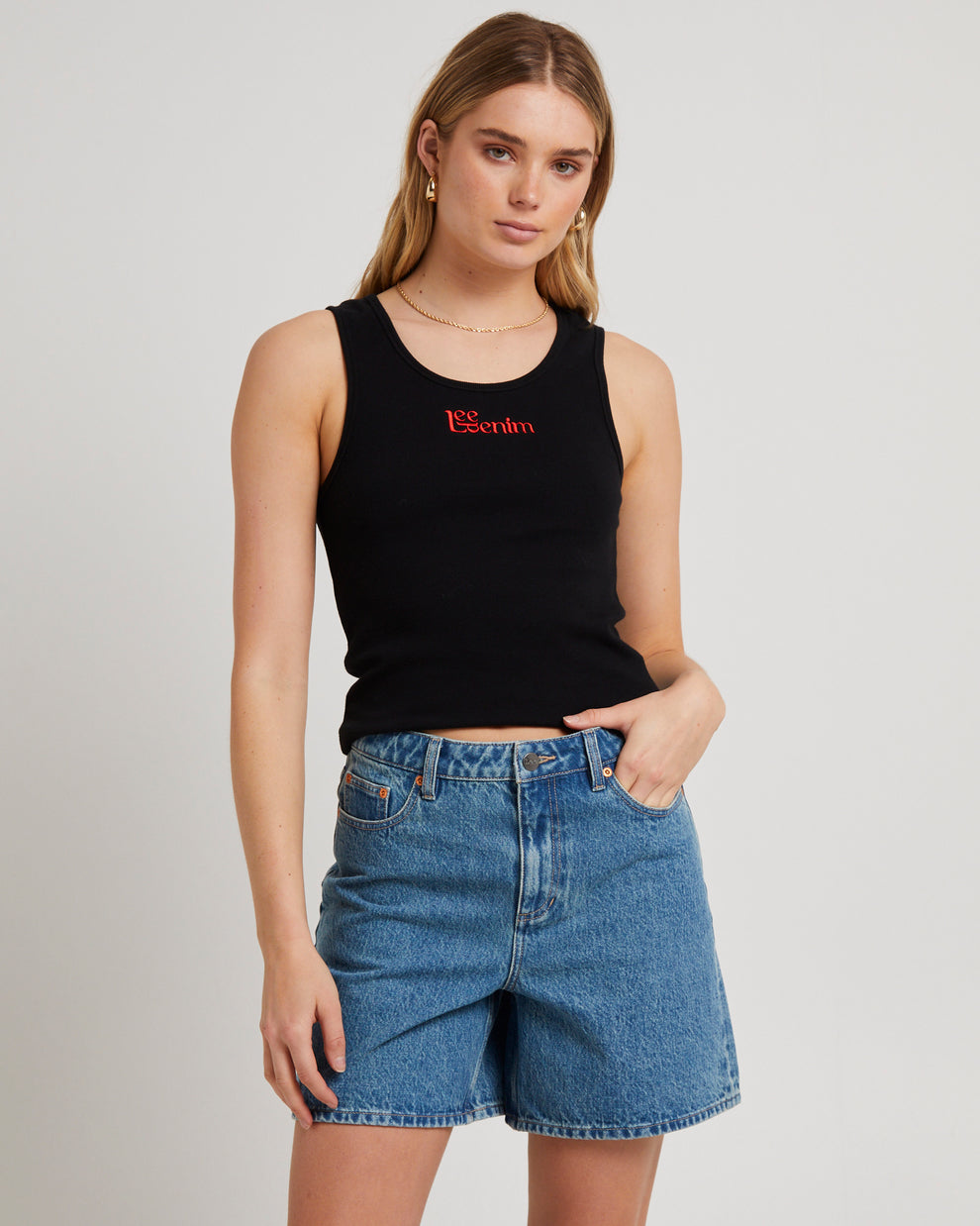 Signature Rib Tank – General Pants Co.