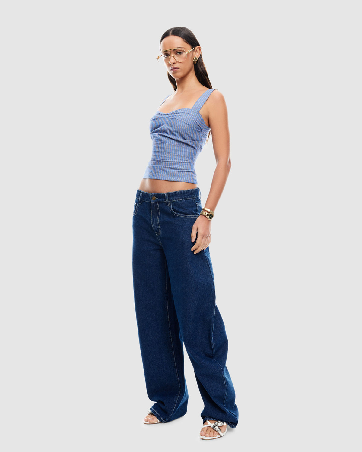 Horseshoe Denim Jeans DARK DENIM