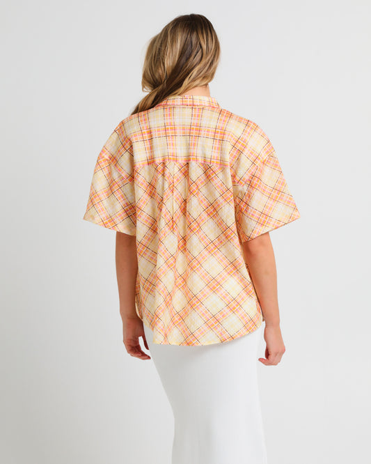 Nahla Oversized Check Shirt ASSORTED