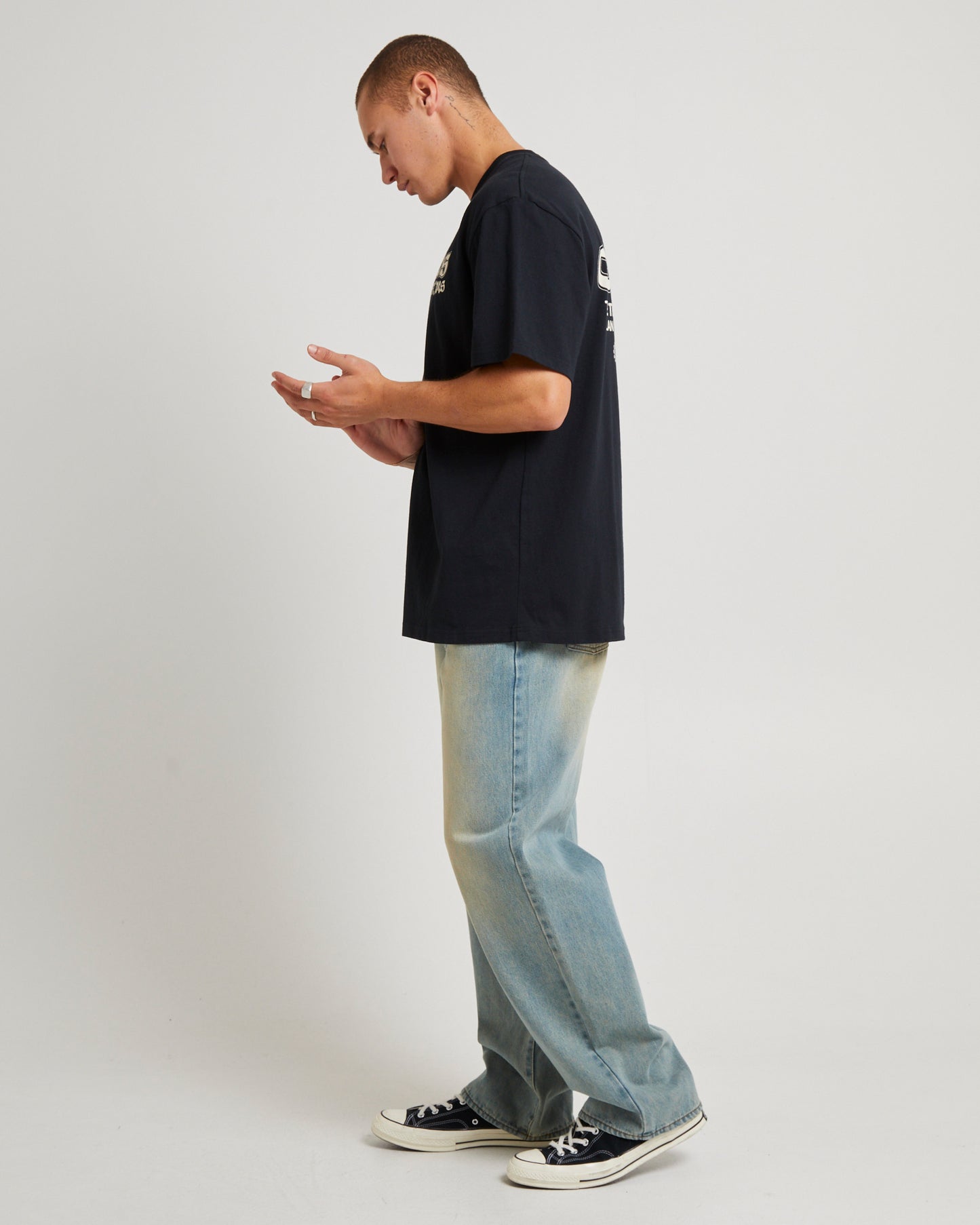 Rinse Wash Loose Fit T-Shirt