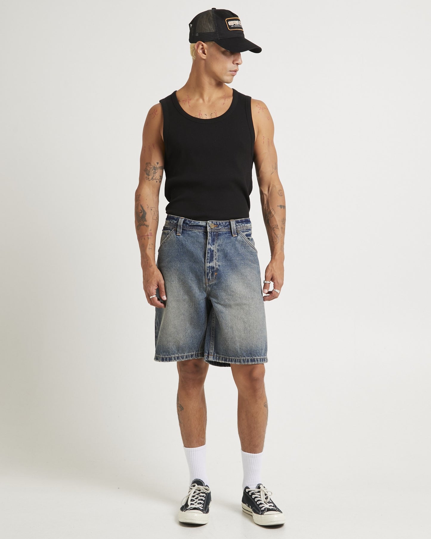 A5 Baggy Denim Shorts Justin