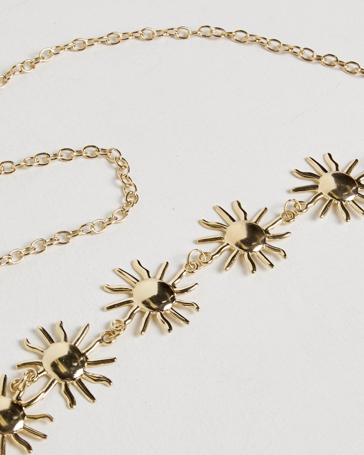 Surya Sun Gold Chain Belt