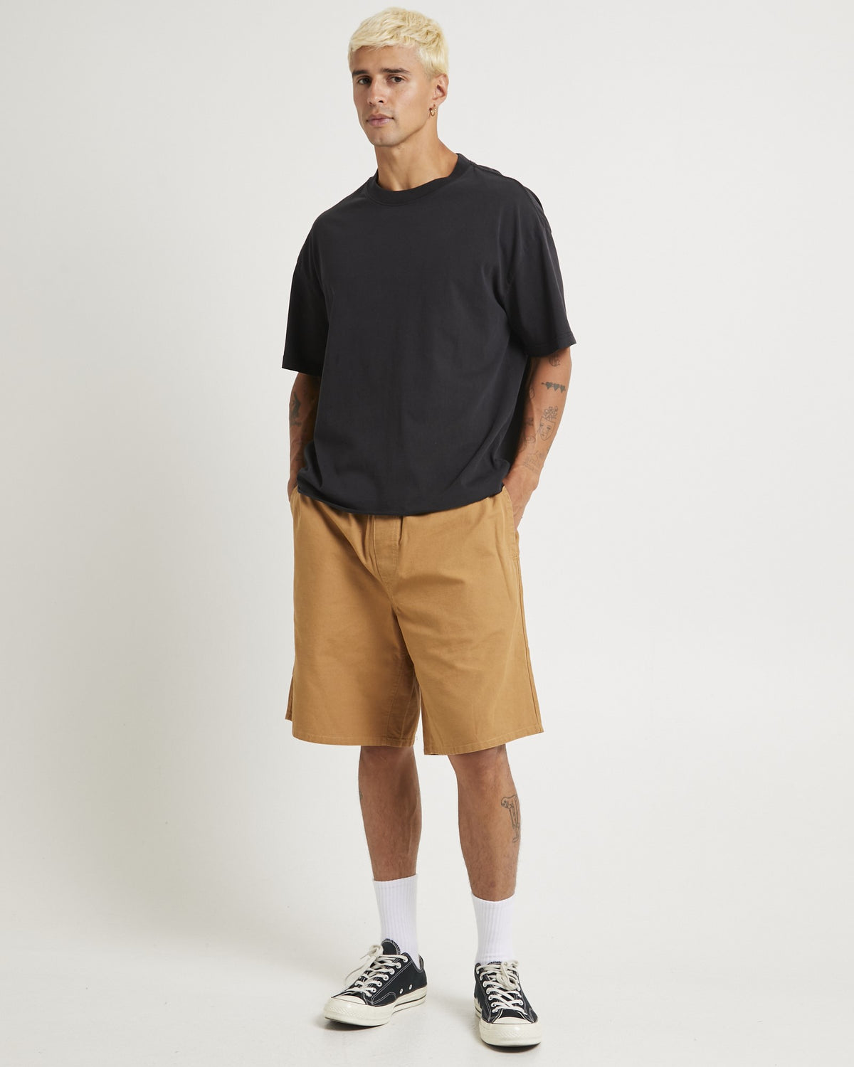 Ollie Baggy Shorts TOKE TAN
