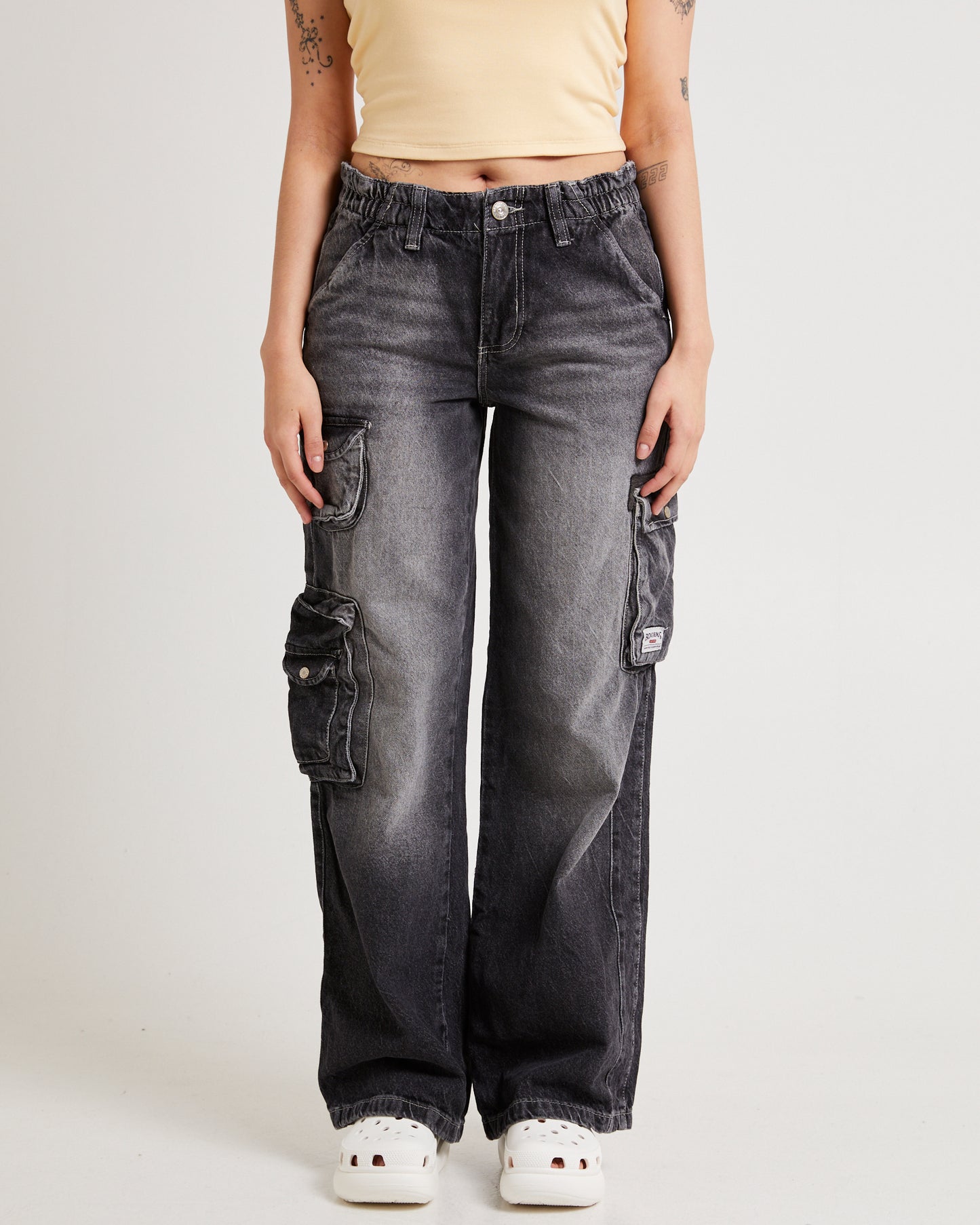 Y2K Low Rise Cargo Jeans