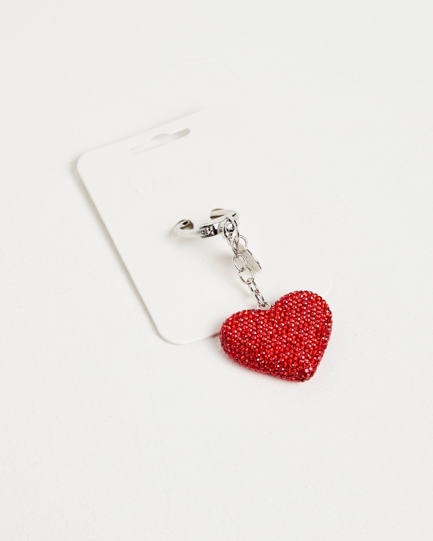 Jewelled Heart Keyring