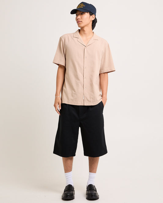 Soren Short Sleeve Resort Shirt TAN