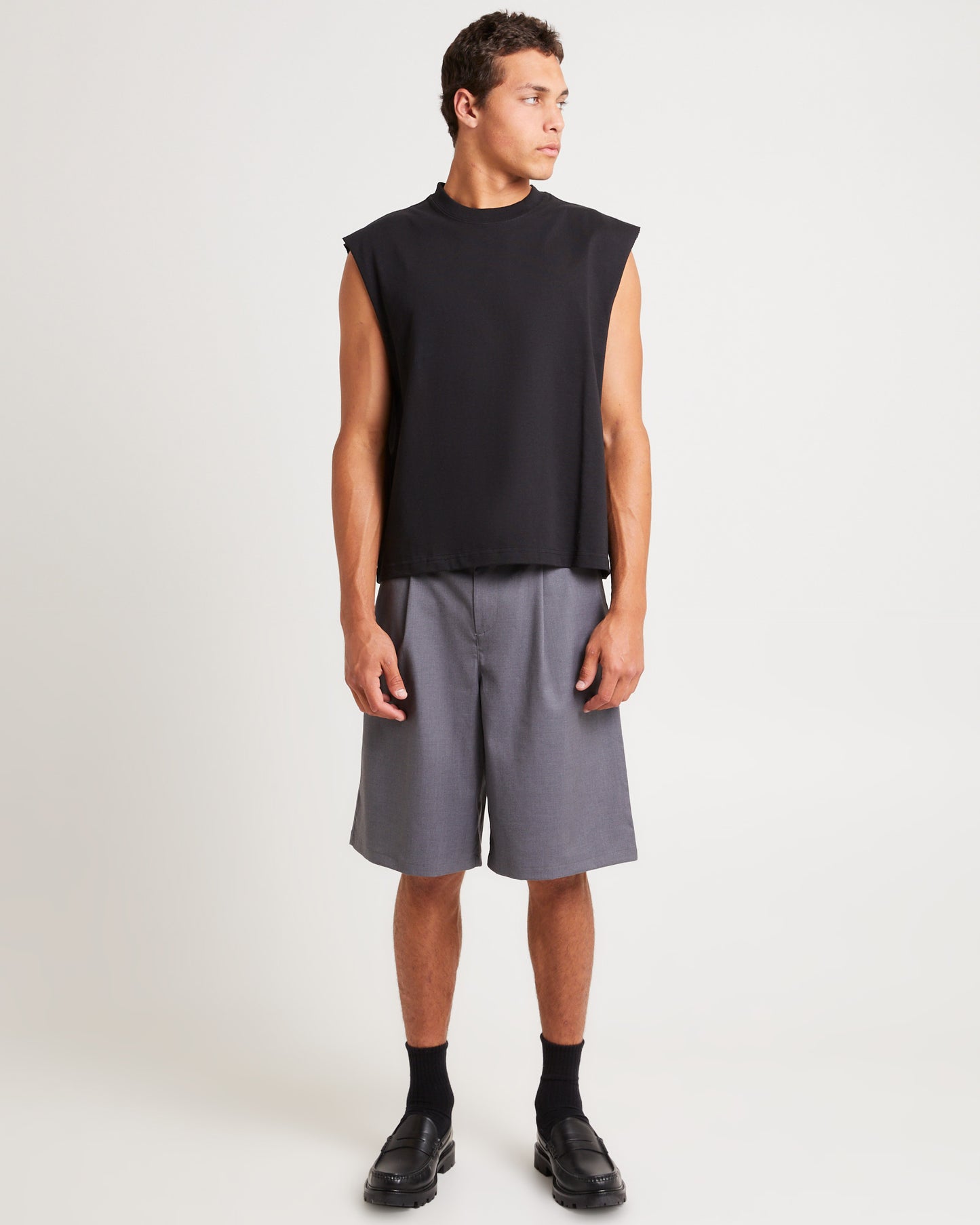 Box Sleeveless T-Shirt