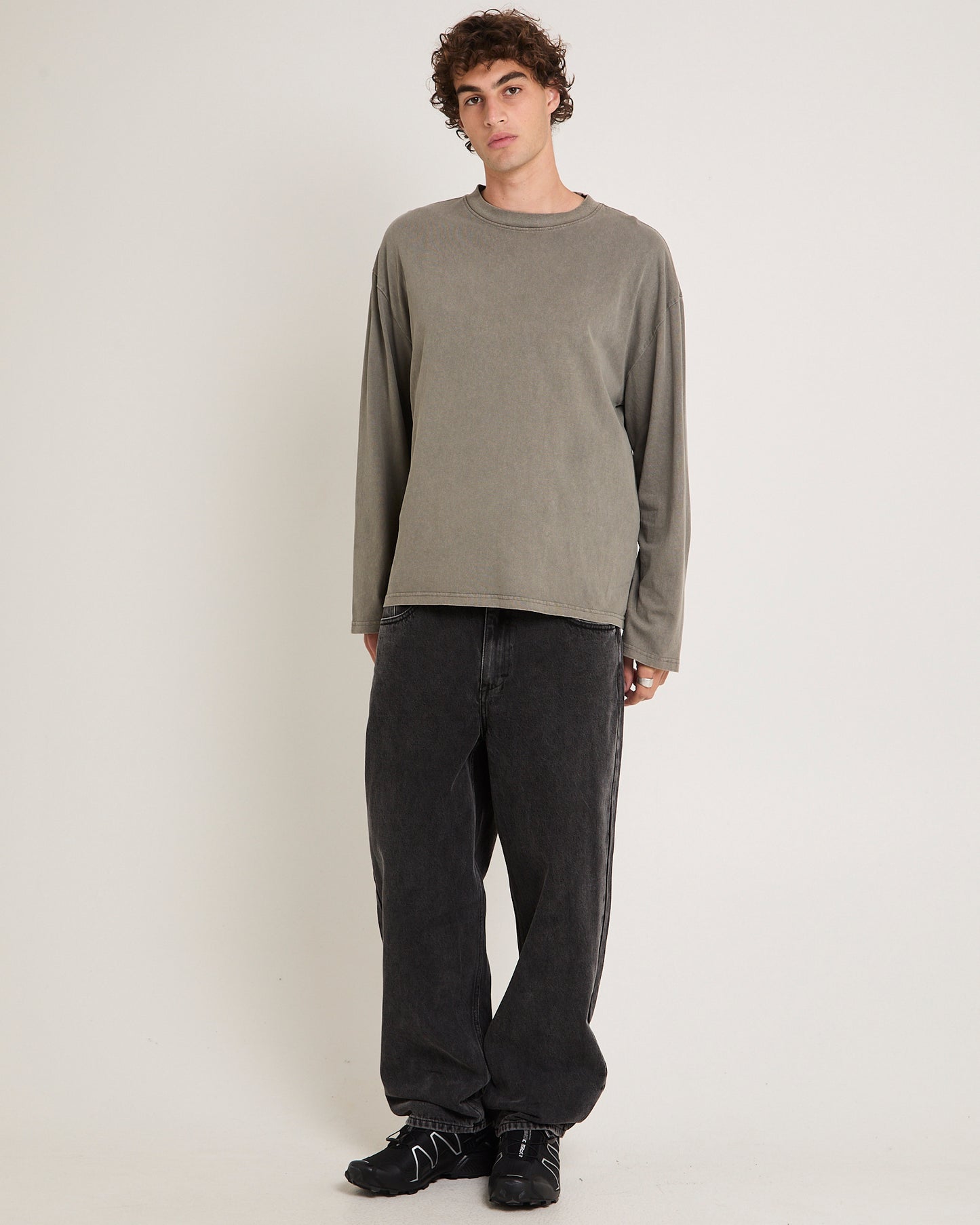 Knocker Wide Leg Denim Jeans