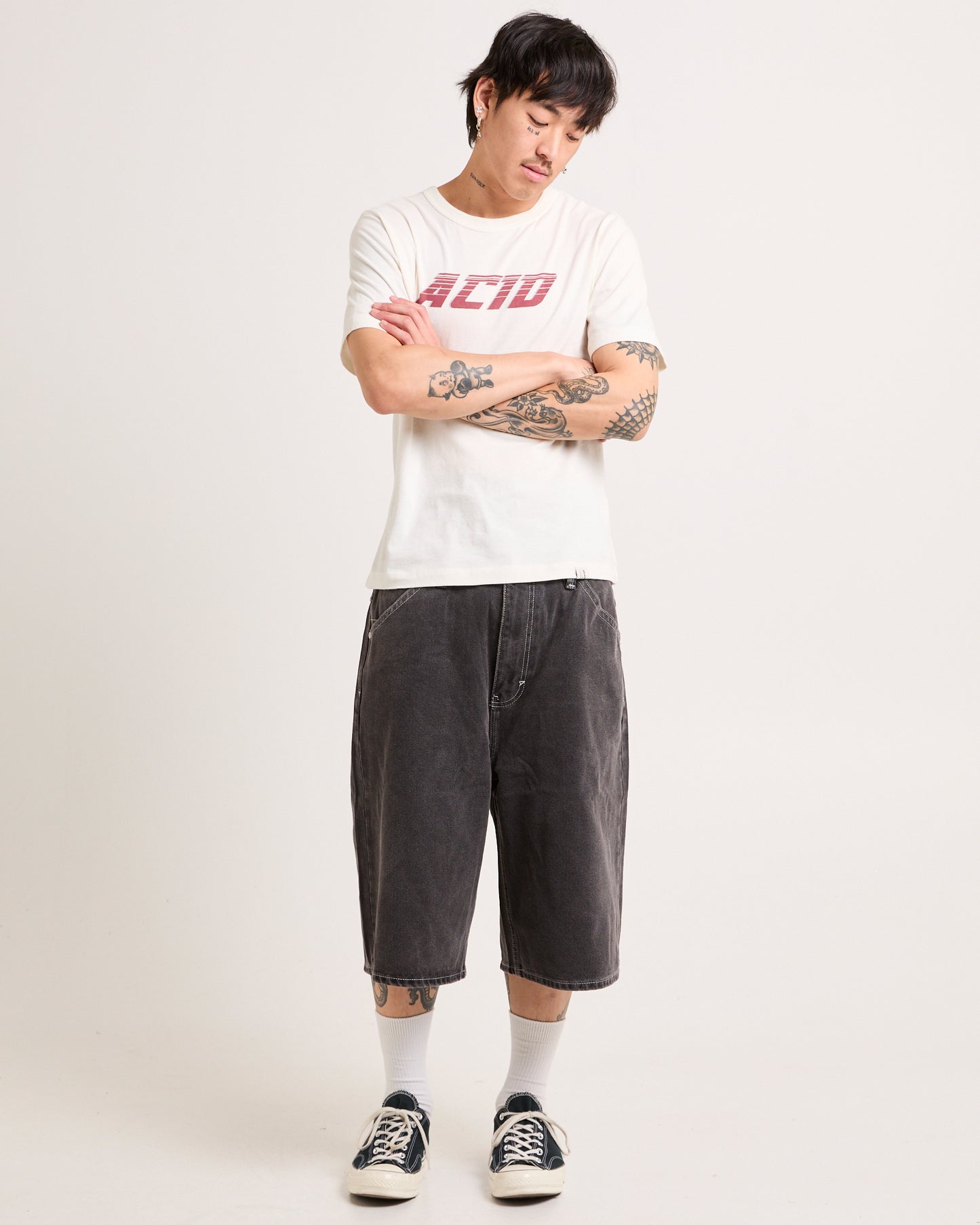A6 Big Baggy Denim Shorts Paxton