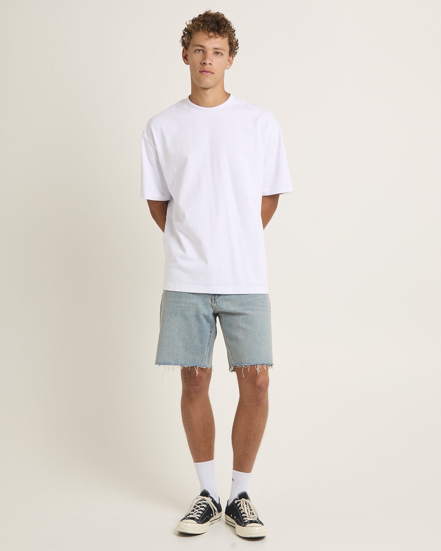 468 Loose Denim Shorts