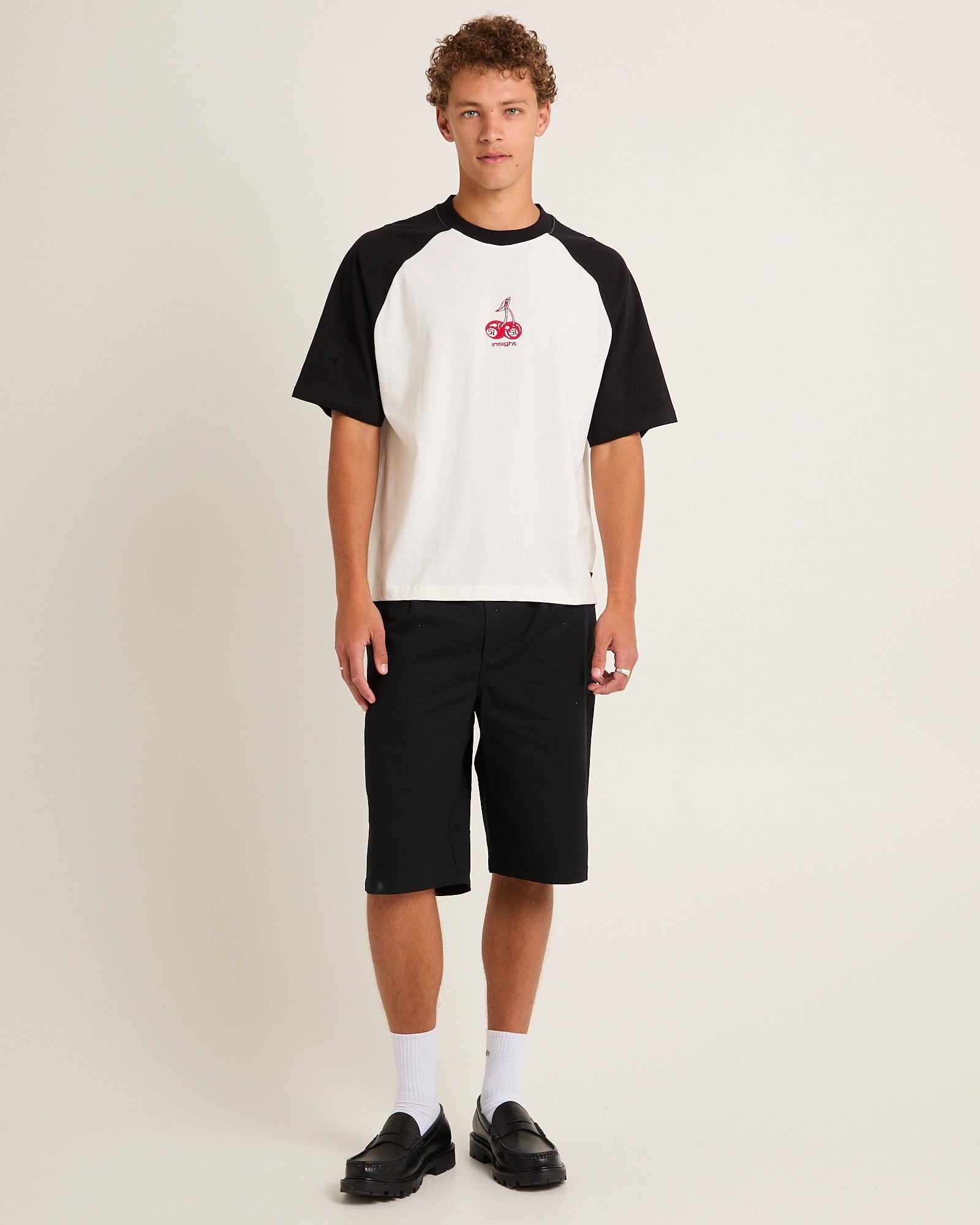 Cherries Raglan Cropped T-Shirt – General Pants Co.