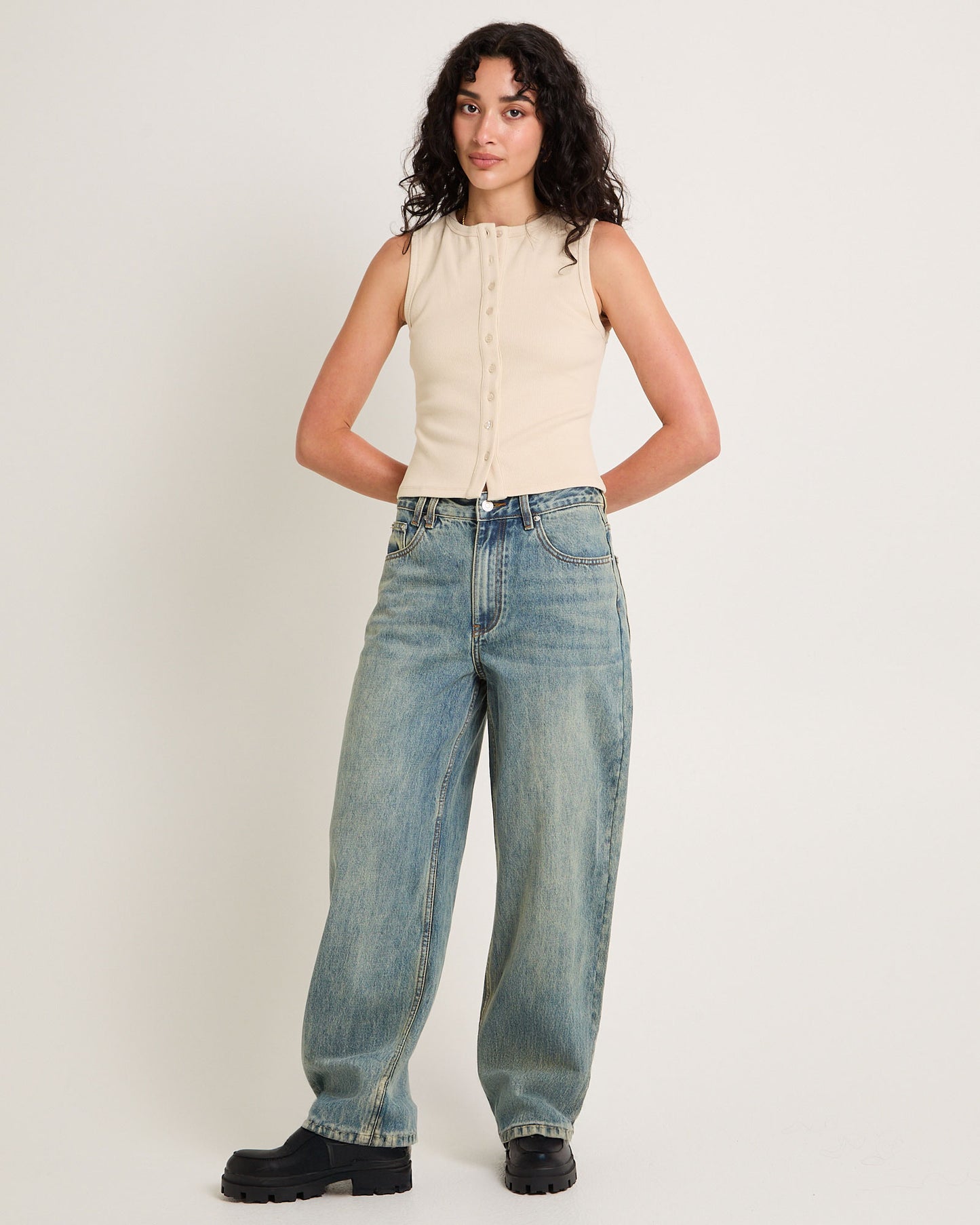 Bobby Baggy Dad Denim Jeans