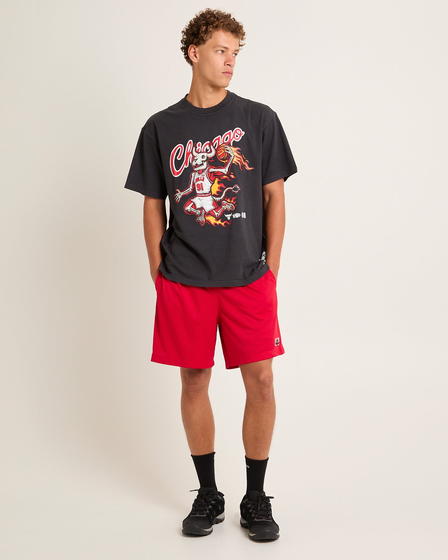 On Fire Chicago Bulls T-shirt