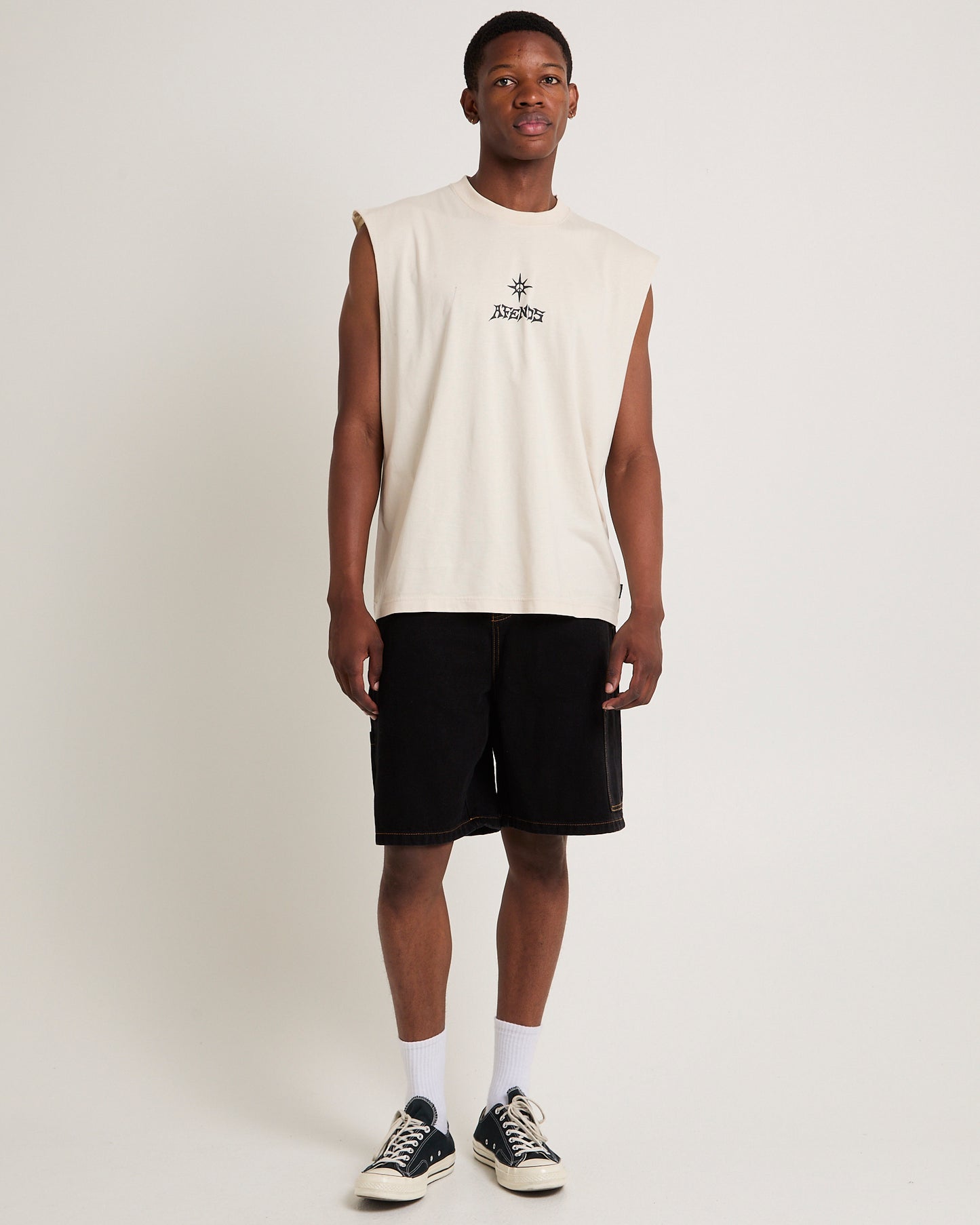 Peace Out Short Sleeveless T-Shirt