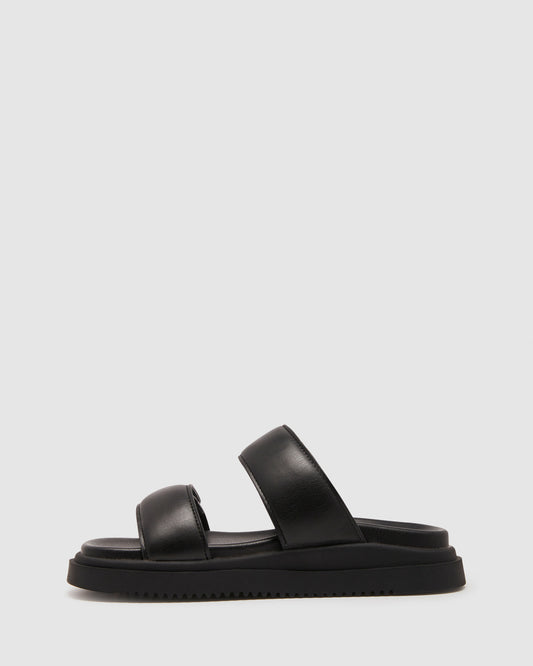 Pivot Flatform Sandals BLACK