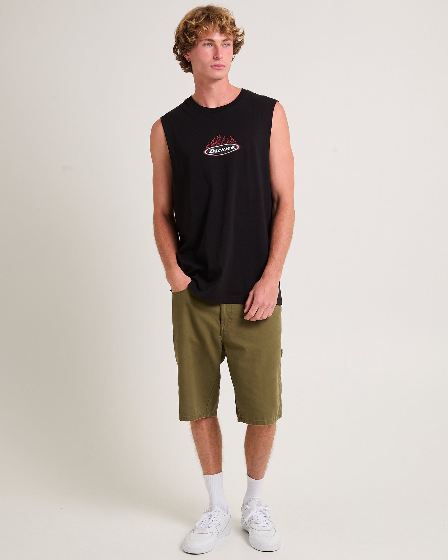 Fire Boy Muscle Tank Top