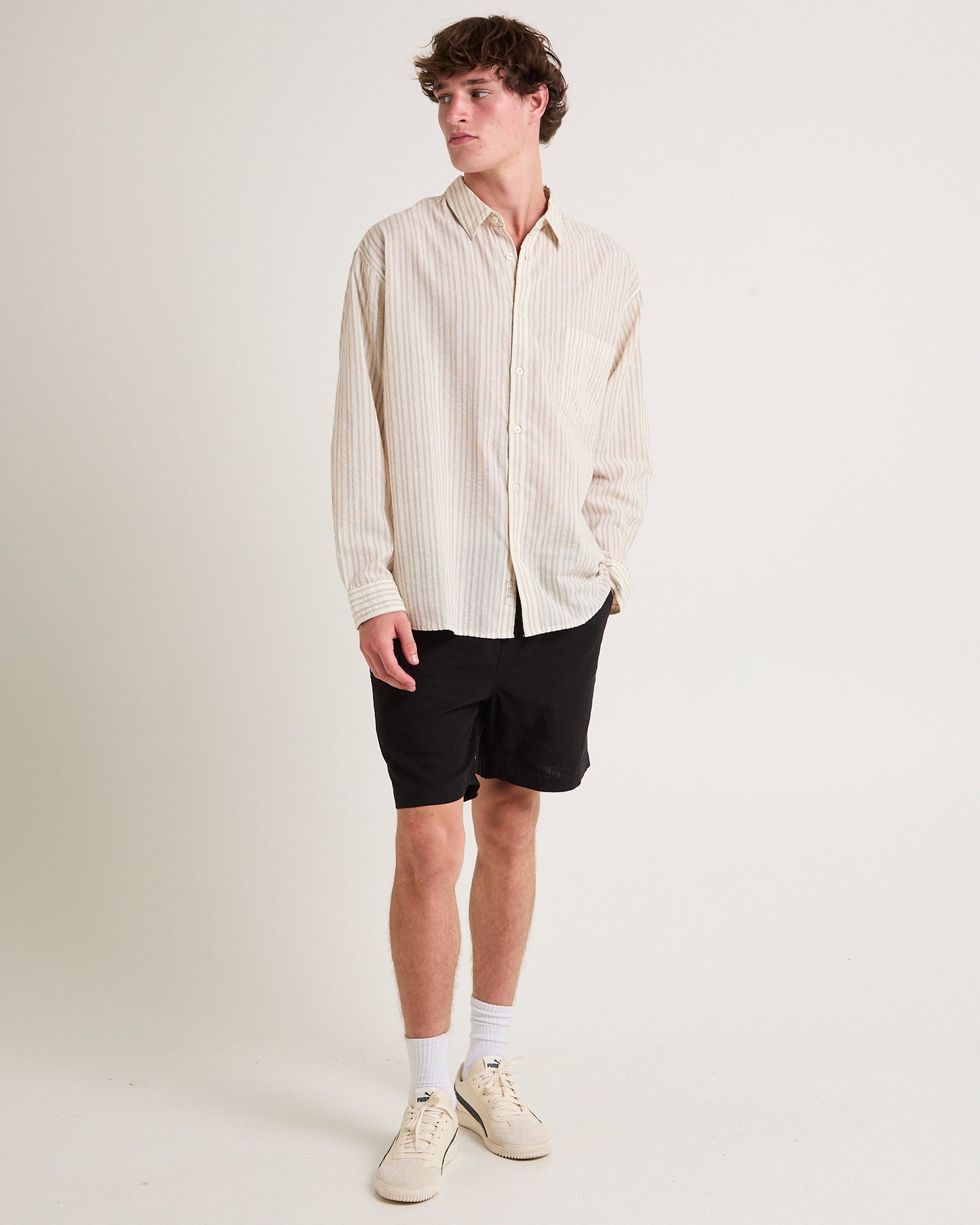 Murphy Stripe Long Sleeve Shirt