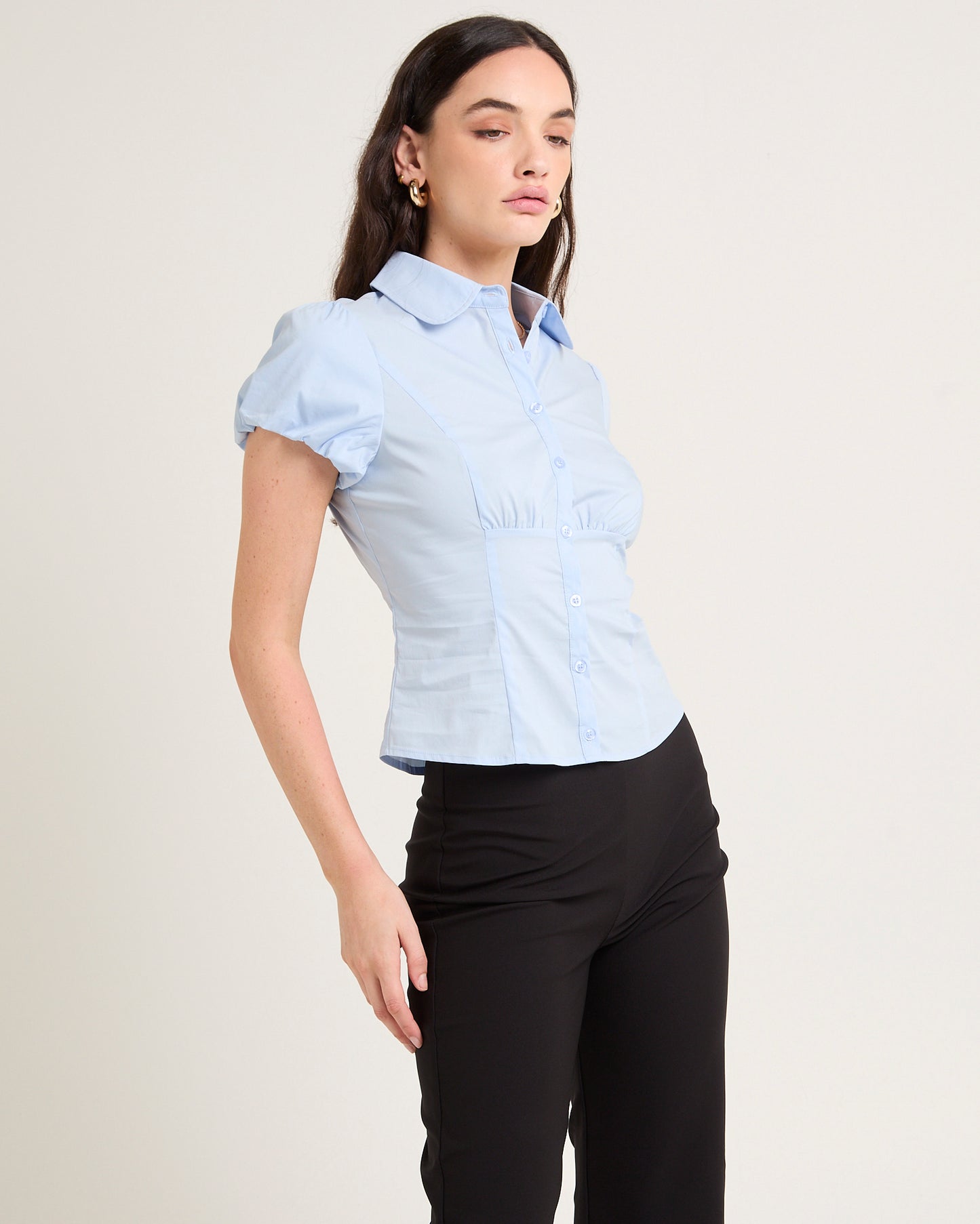 Monica Button Down Top