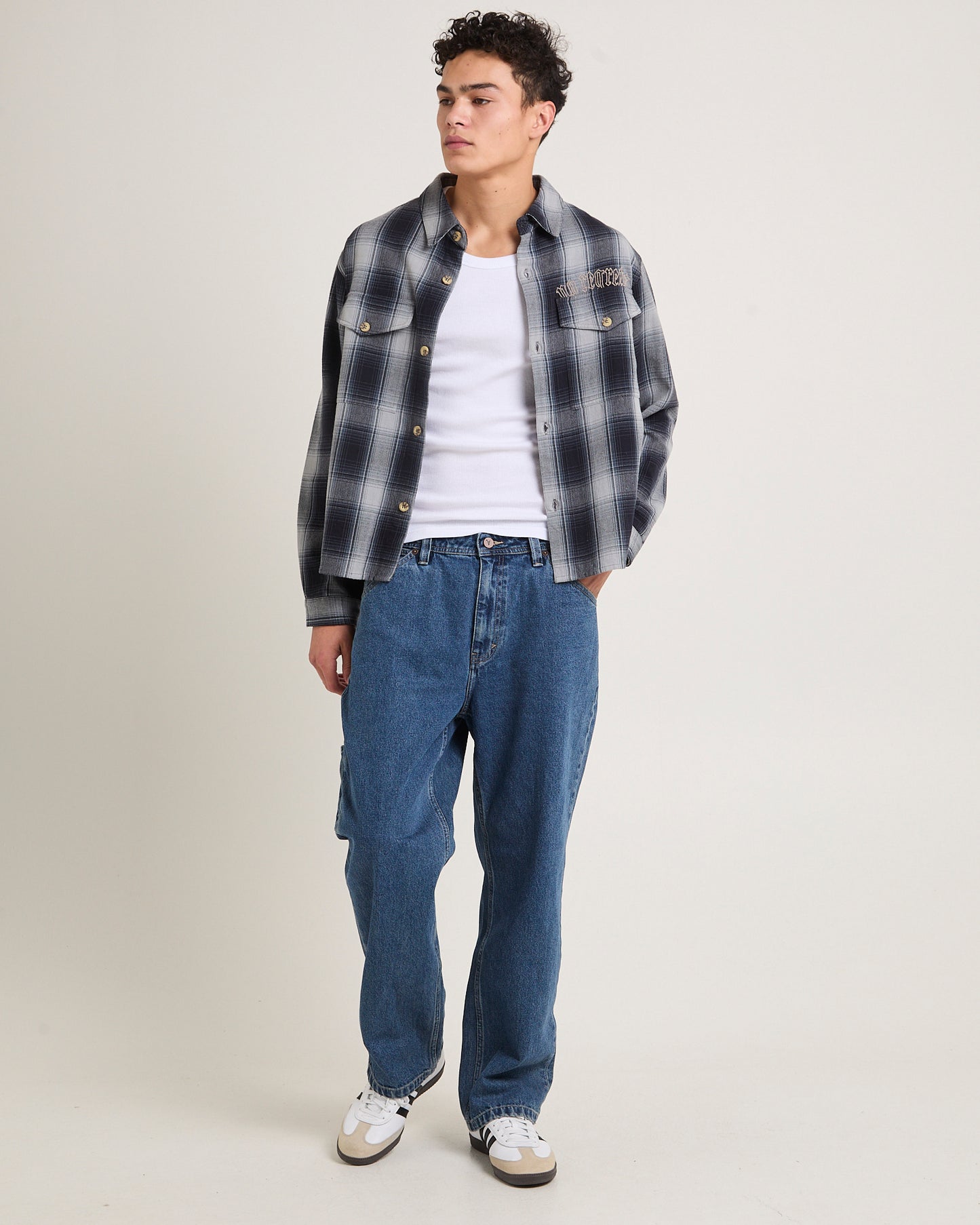 A5 Toretto Crop Shirt Check