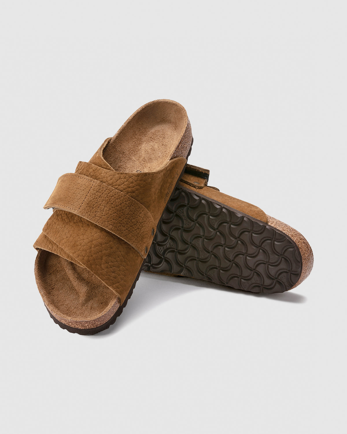 Kyoto Desert Buck Tea Nubuck Sandals TEA