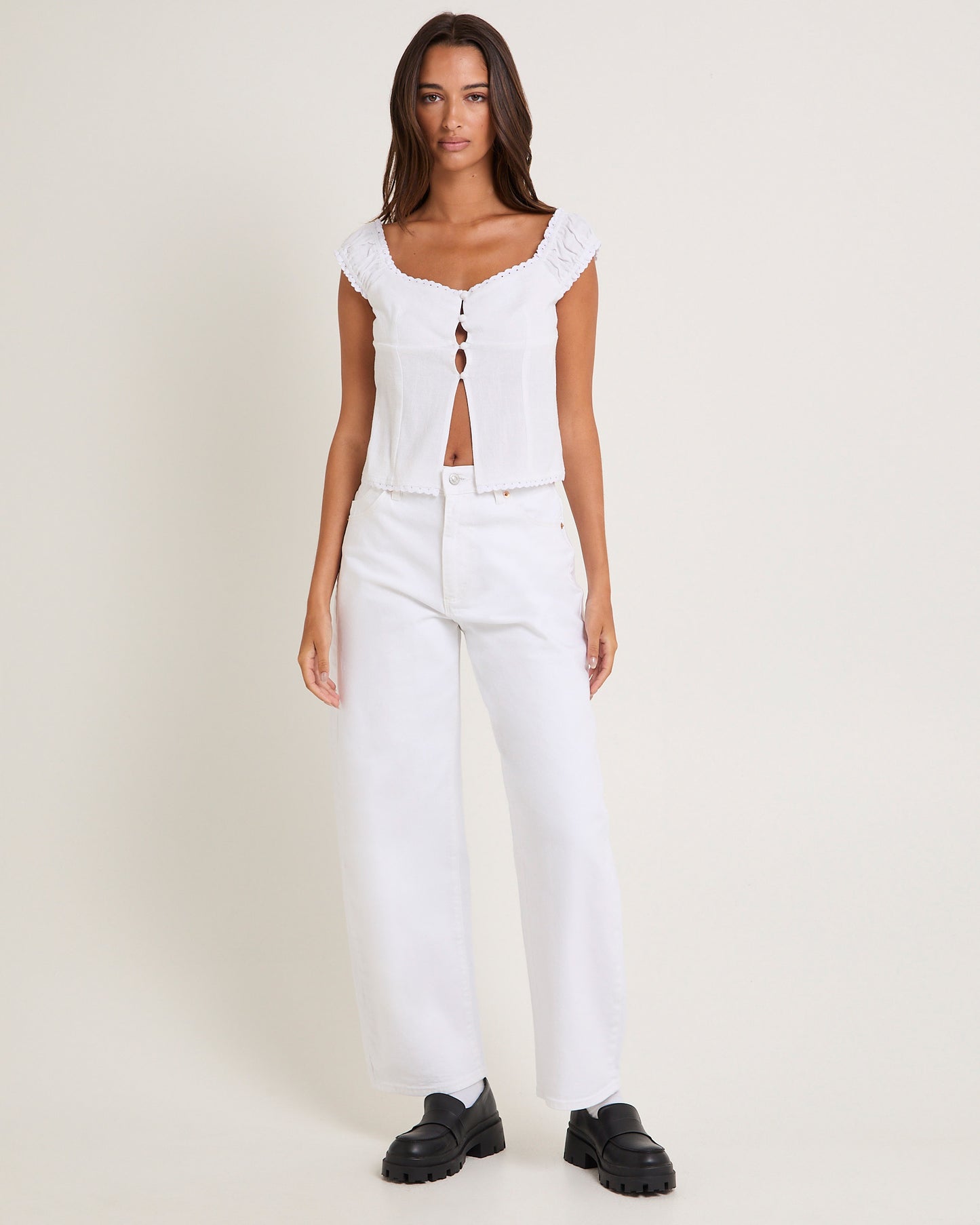 Gigi Barrel Denim Jeans