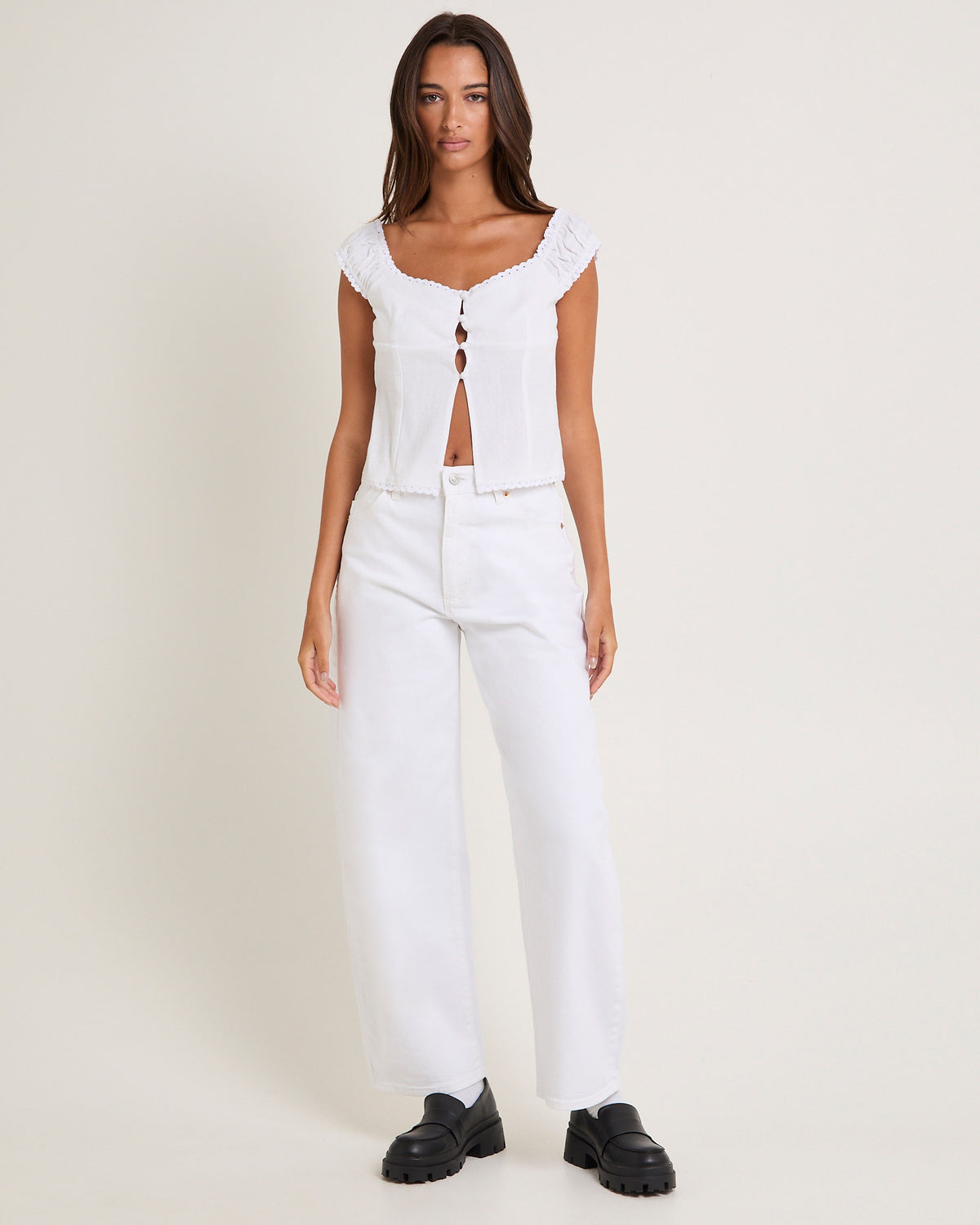 Gigi Barrel Denim Jeans