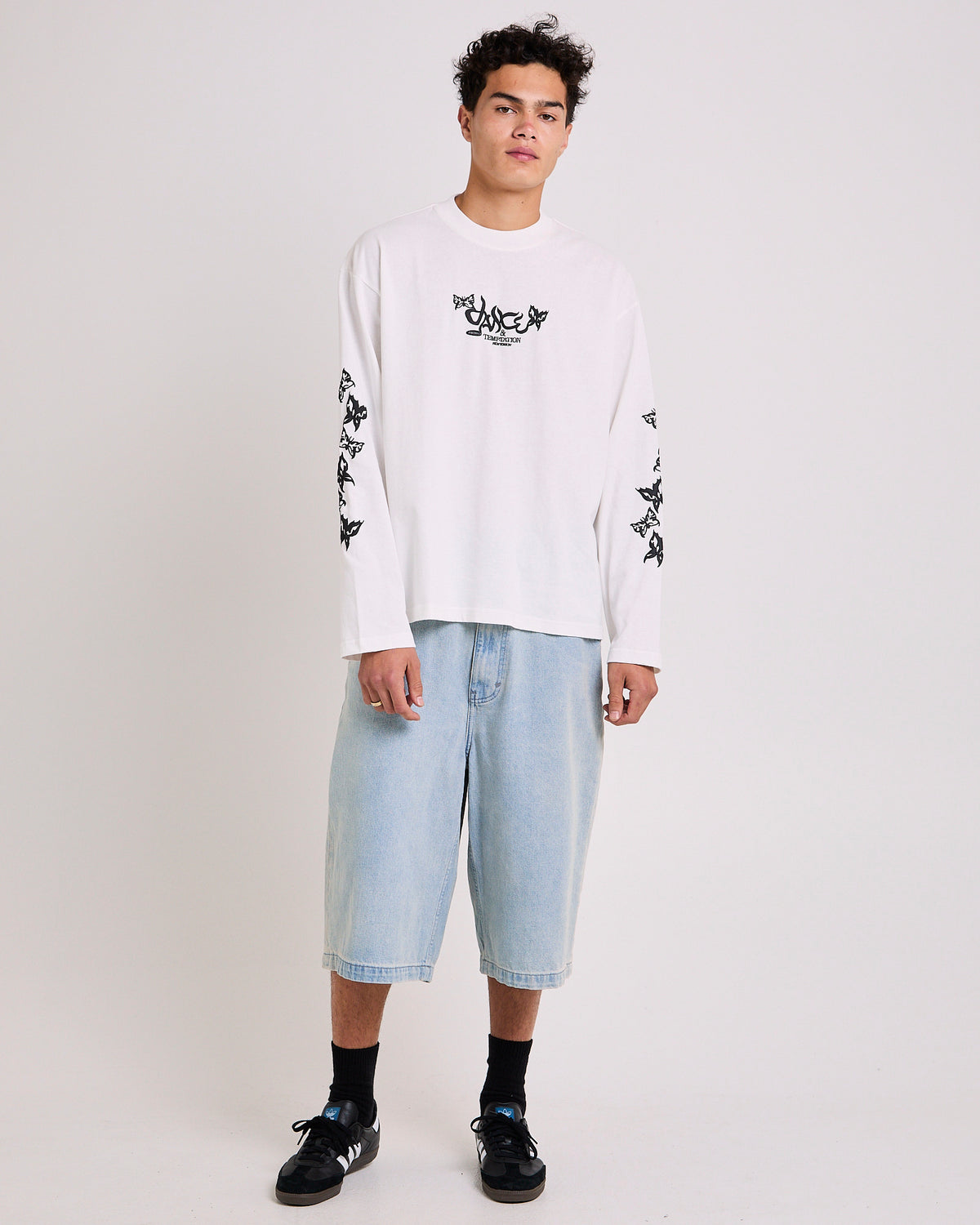 Flutter Long Sleeves T-Shirt WHITE