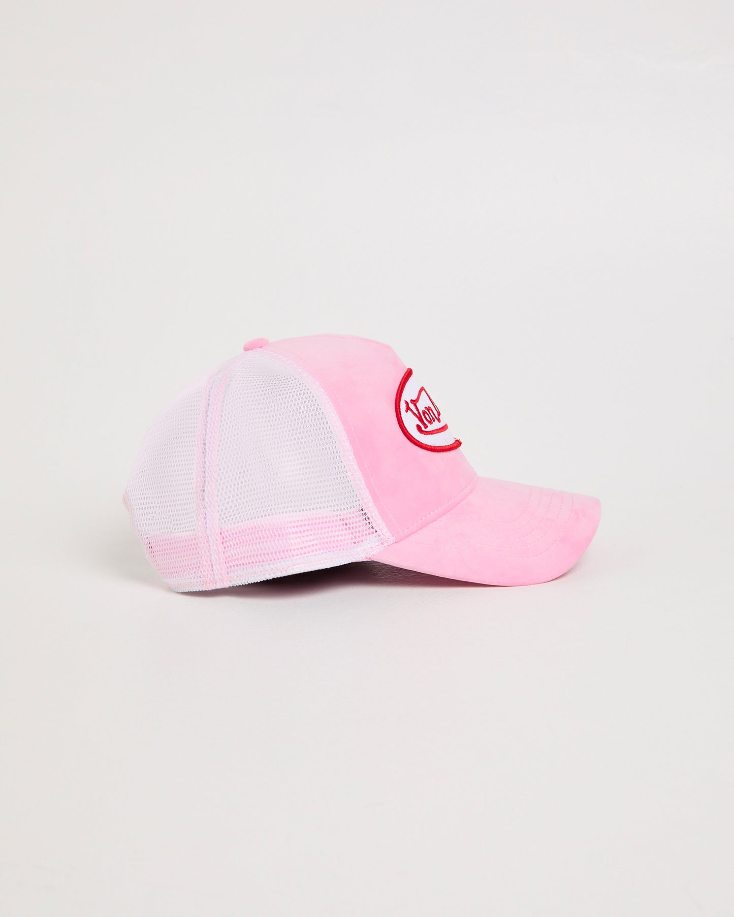 Unisex Trucker Hat Pink Velvet