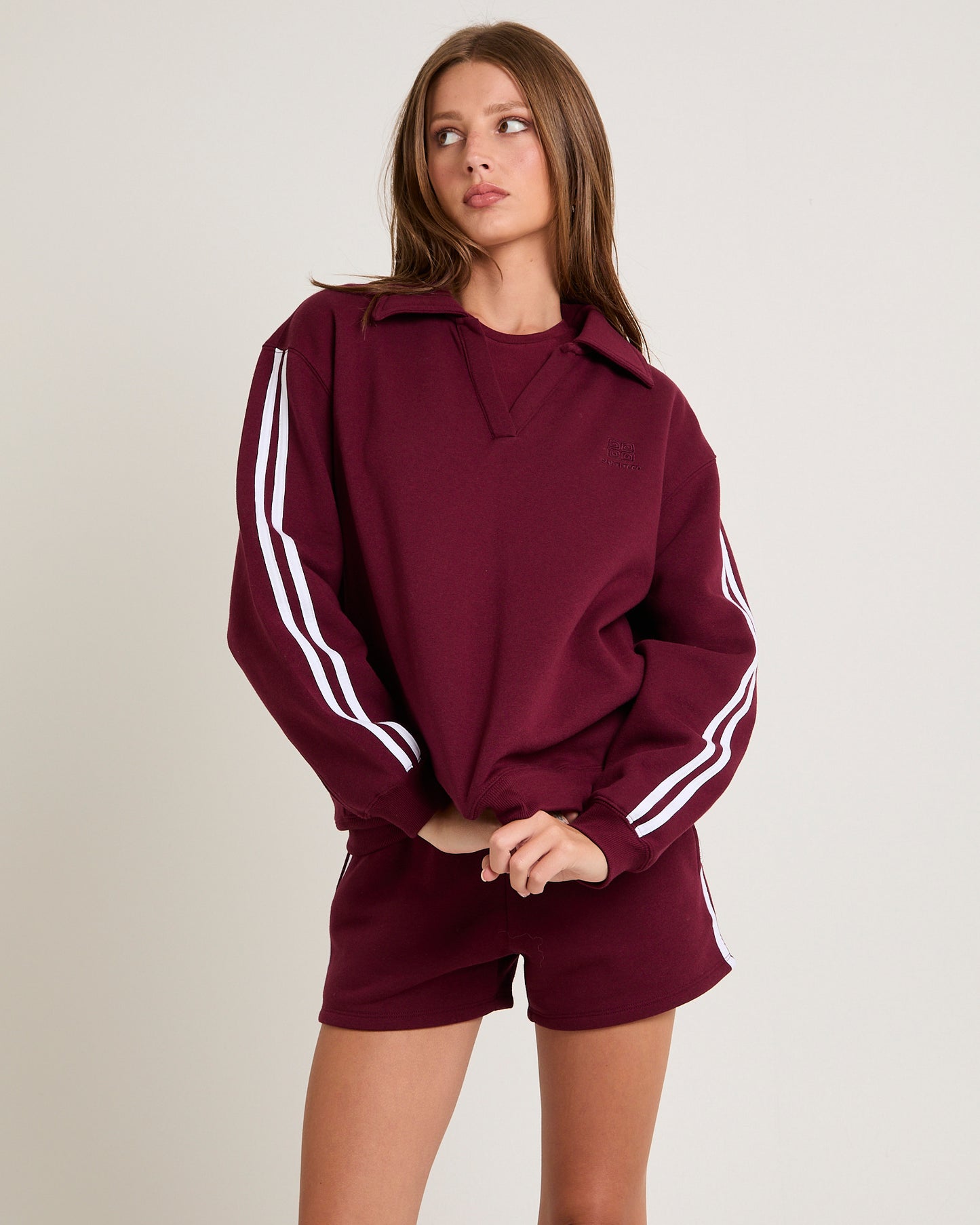 Sports Stripe Fleece