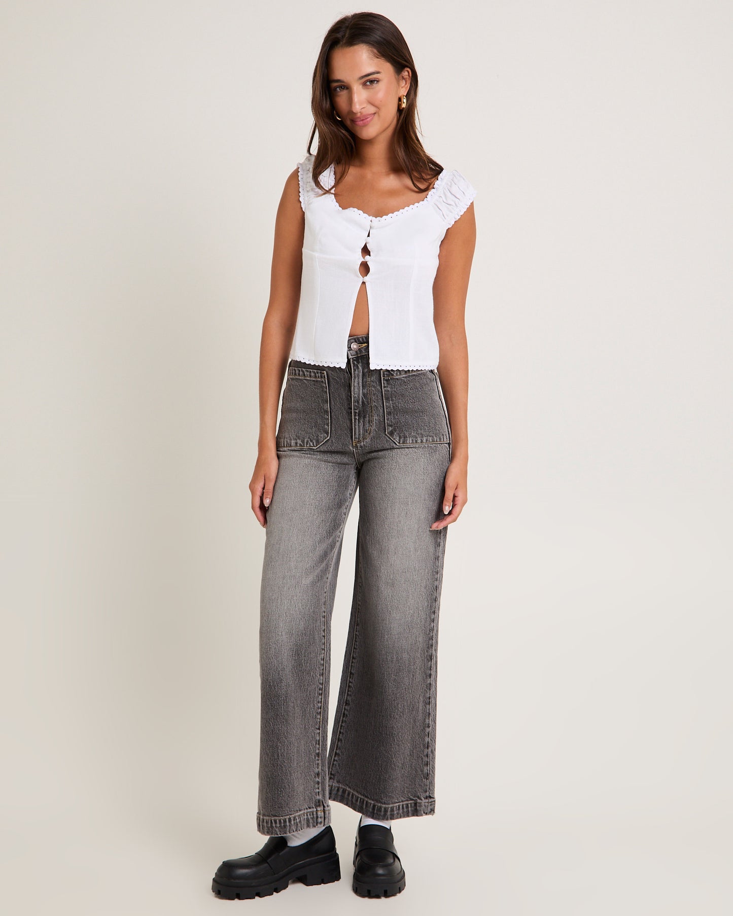 Sailor Denim Jeans Black Stone