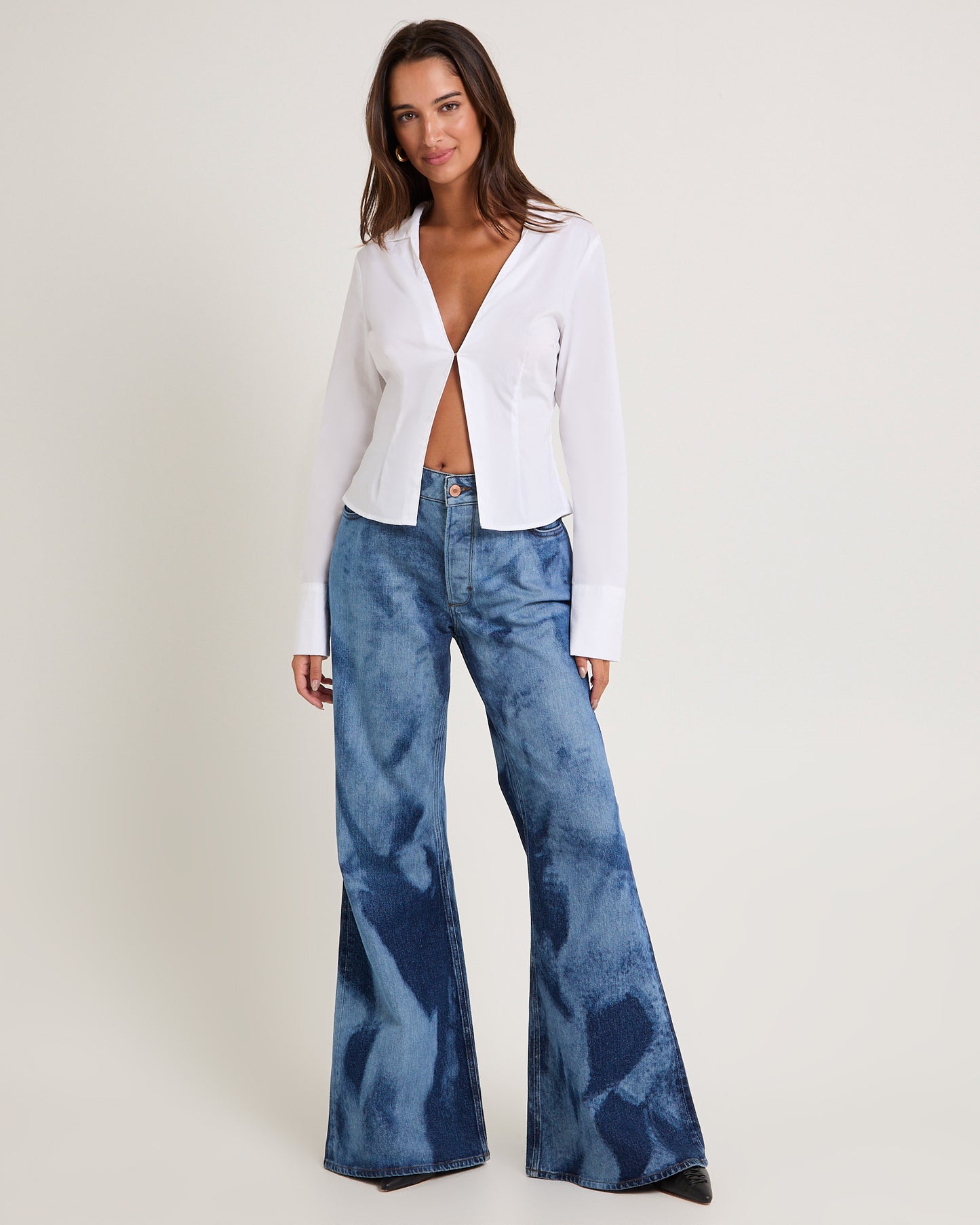 Chloe Baggy  Denim Jeans Mars
