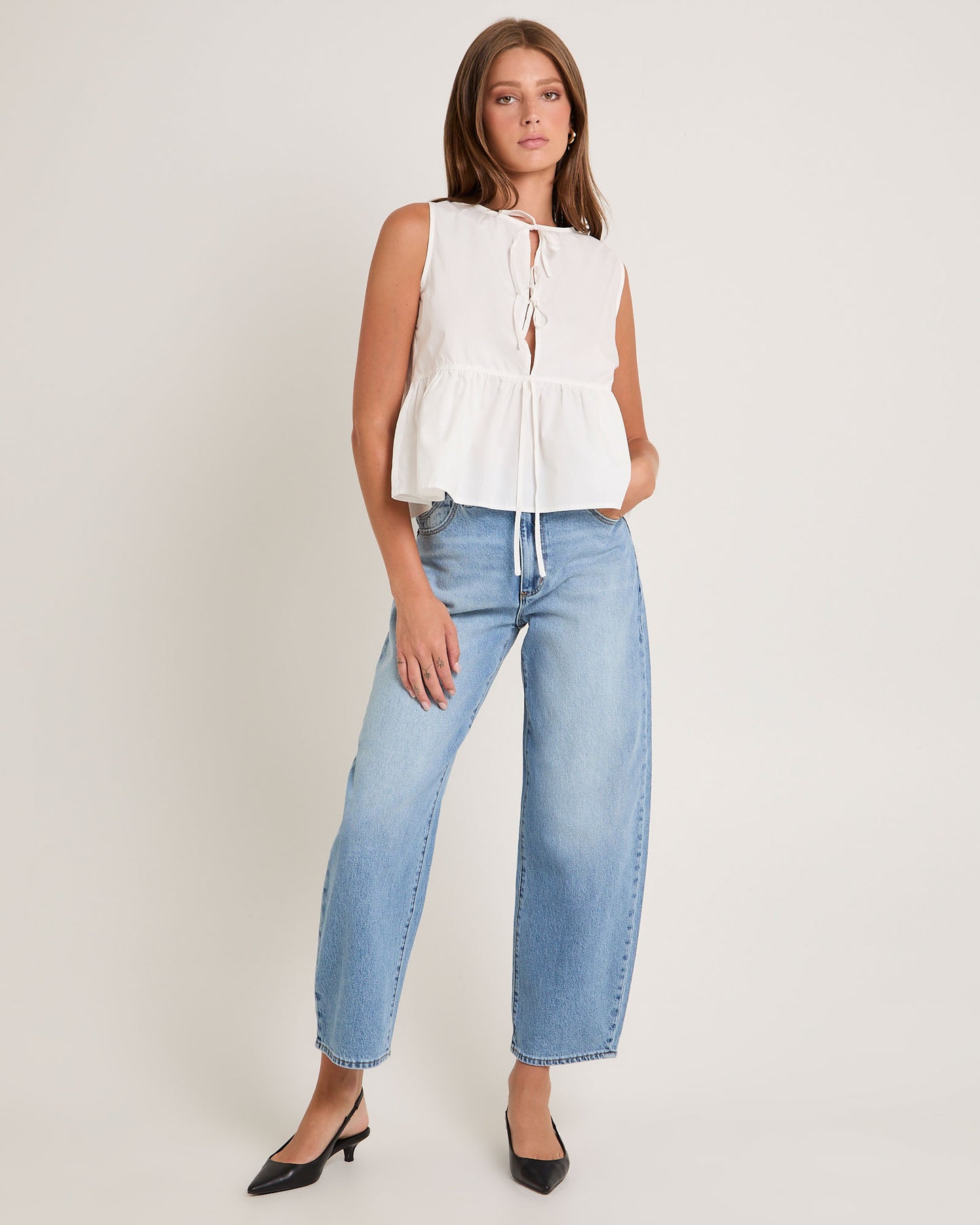 Gigi Barrel Denim Jeans