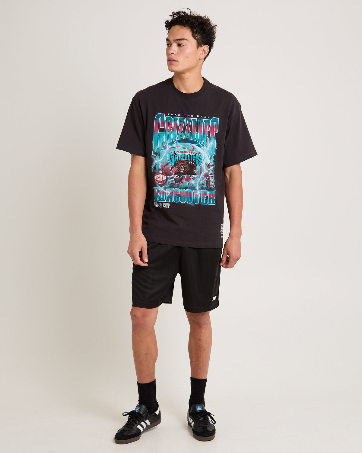 Vancouver Grizzlies City Strike T-Shirt FADED BLACK