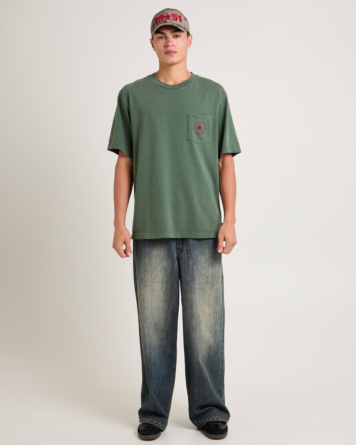 Embroider Pocket T-Shirt